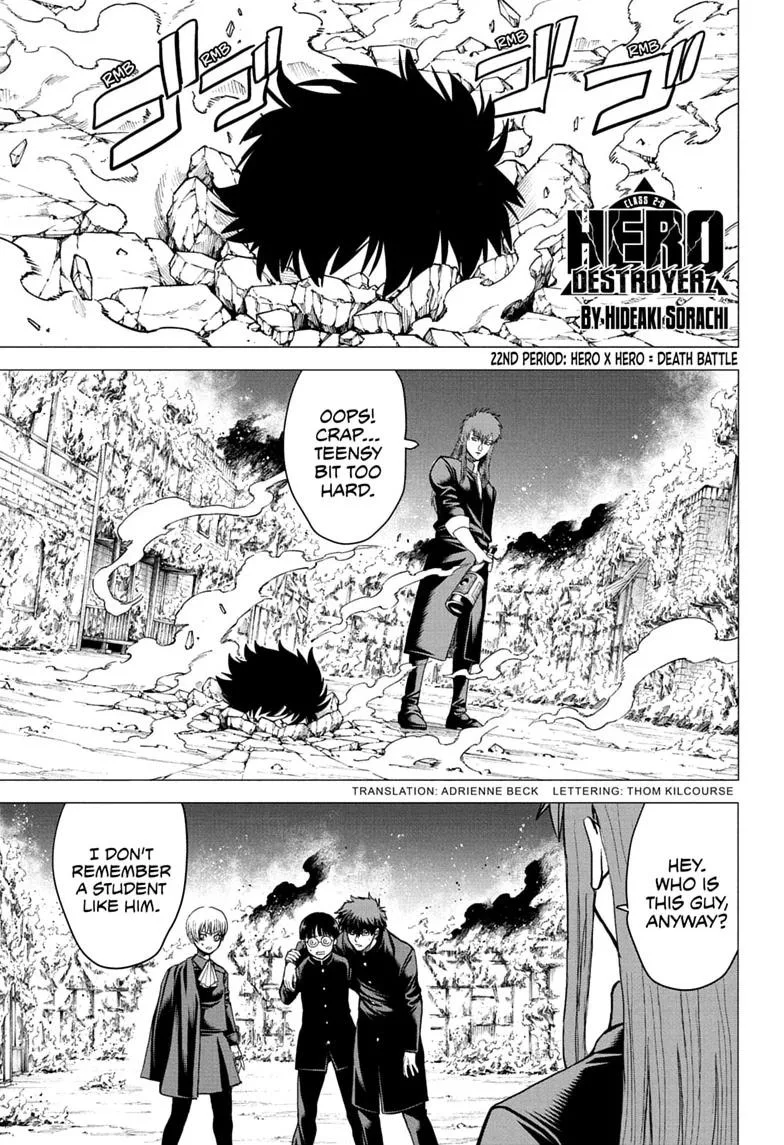 Class 2-B Hero Destroyerz, chapter 22, page 1