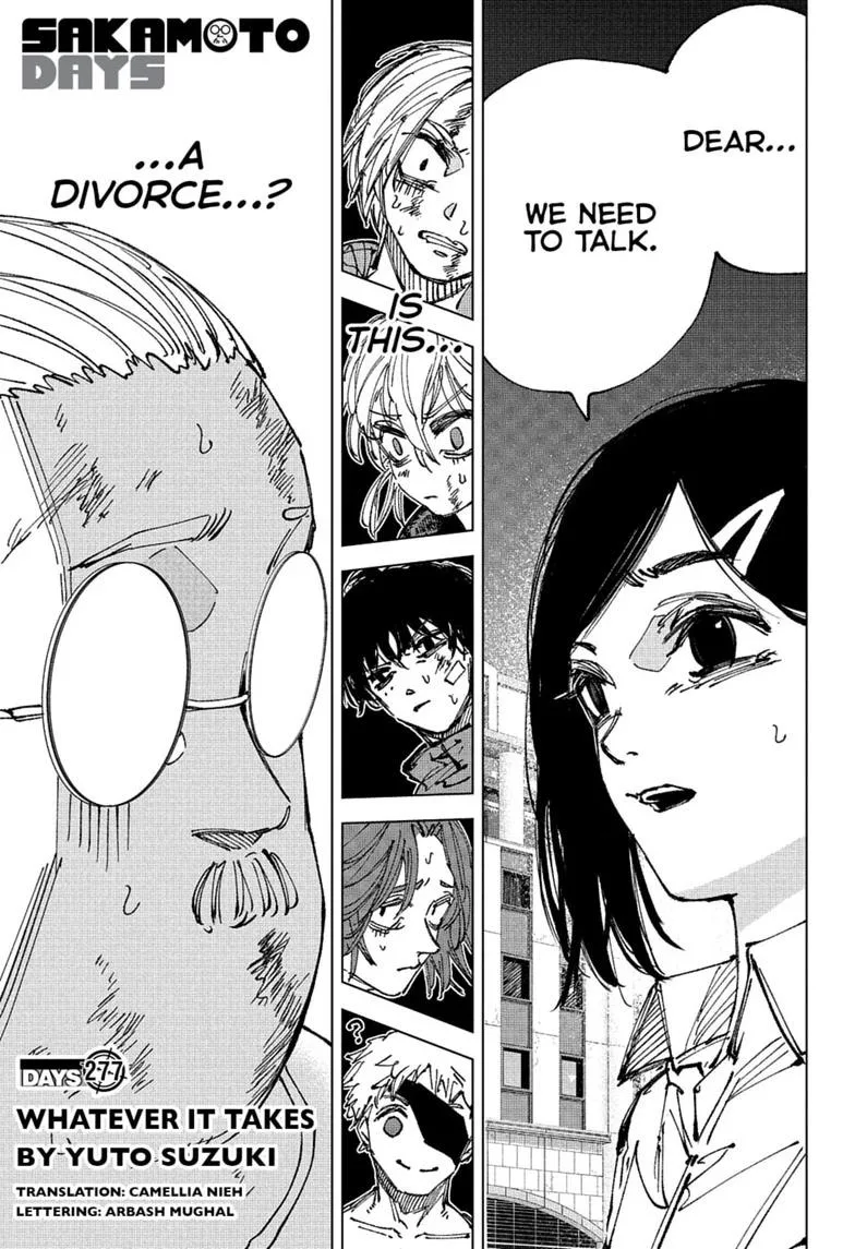 Sakamoto Days Manga Online, chapter 277, page 1