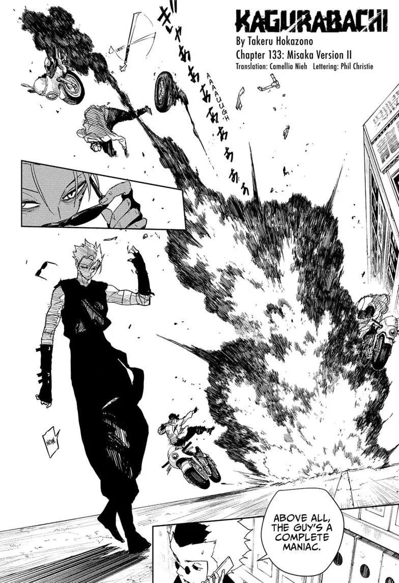 Kagurabachi, chapter 133, page 4