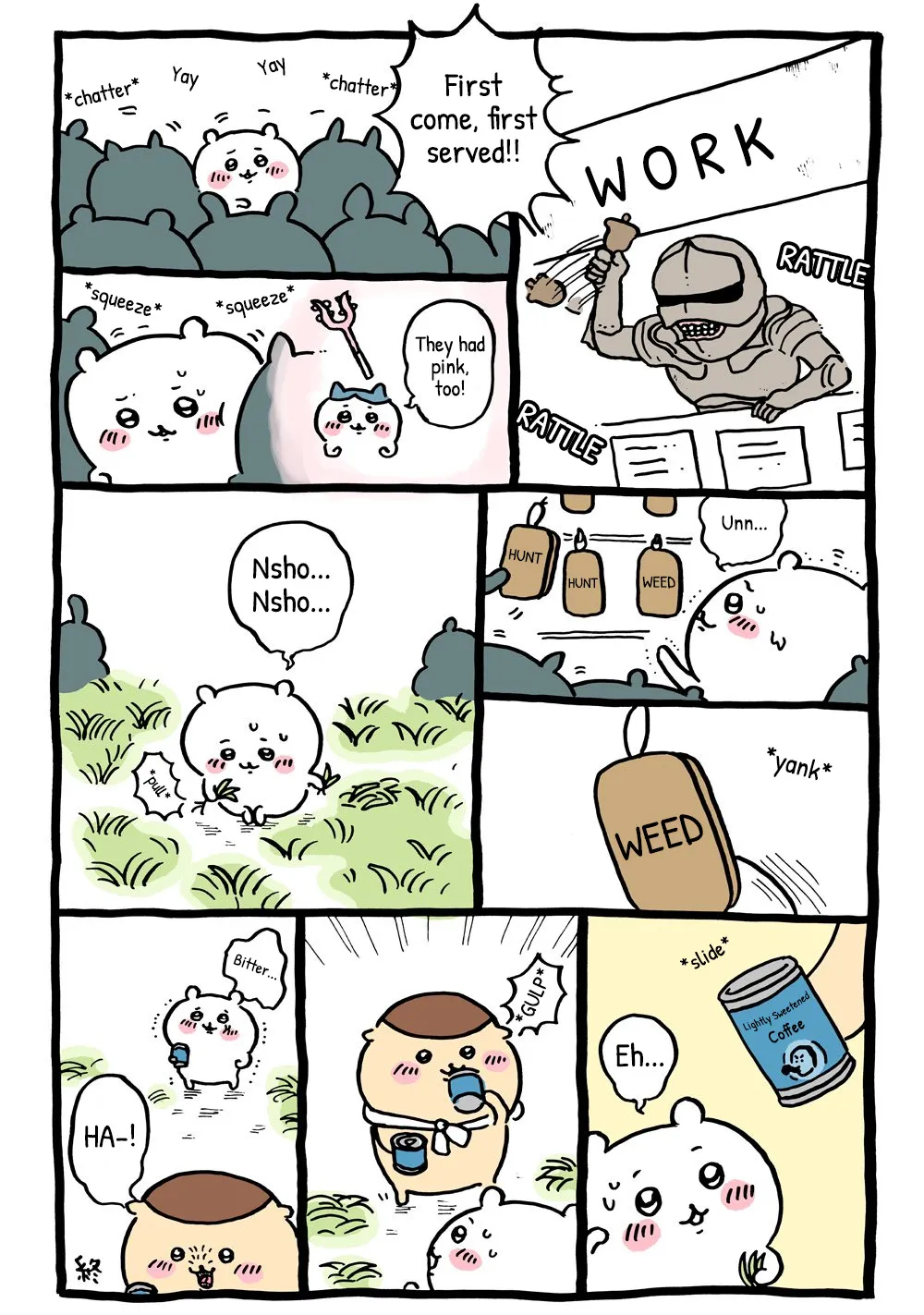 Chiikawa Manga, chapter 3, page 10