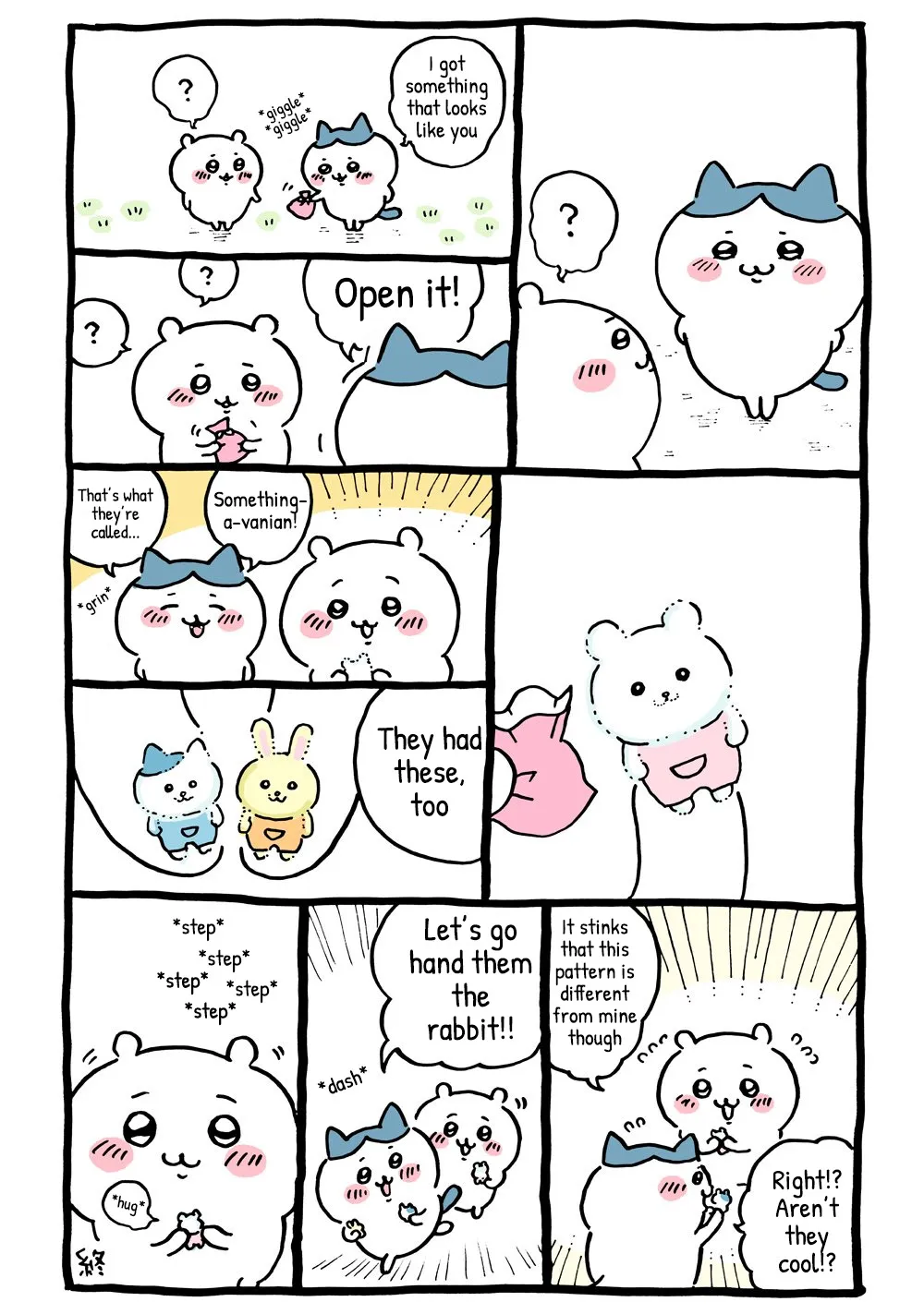 Chiikawa Manga, chapter 4, page 1