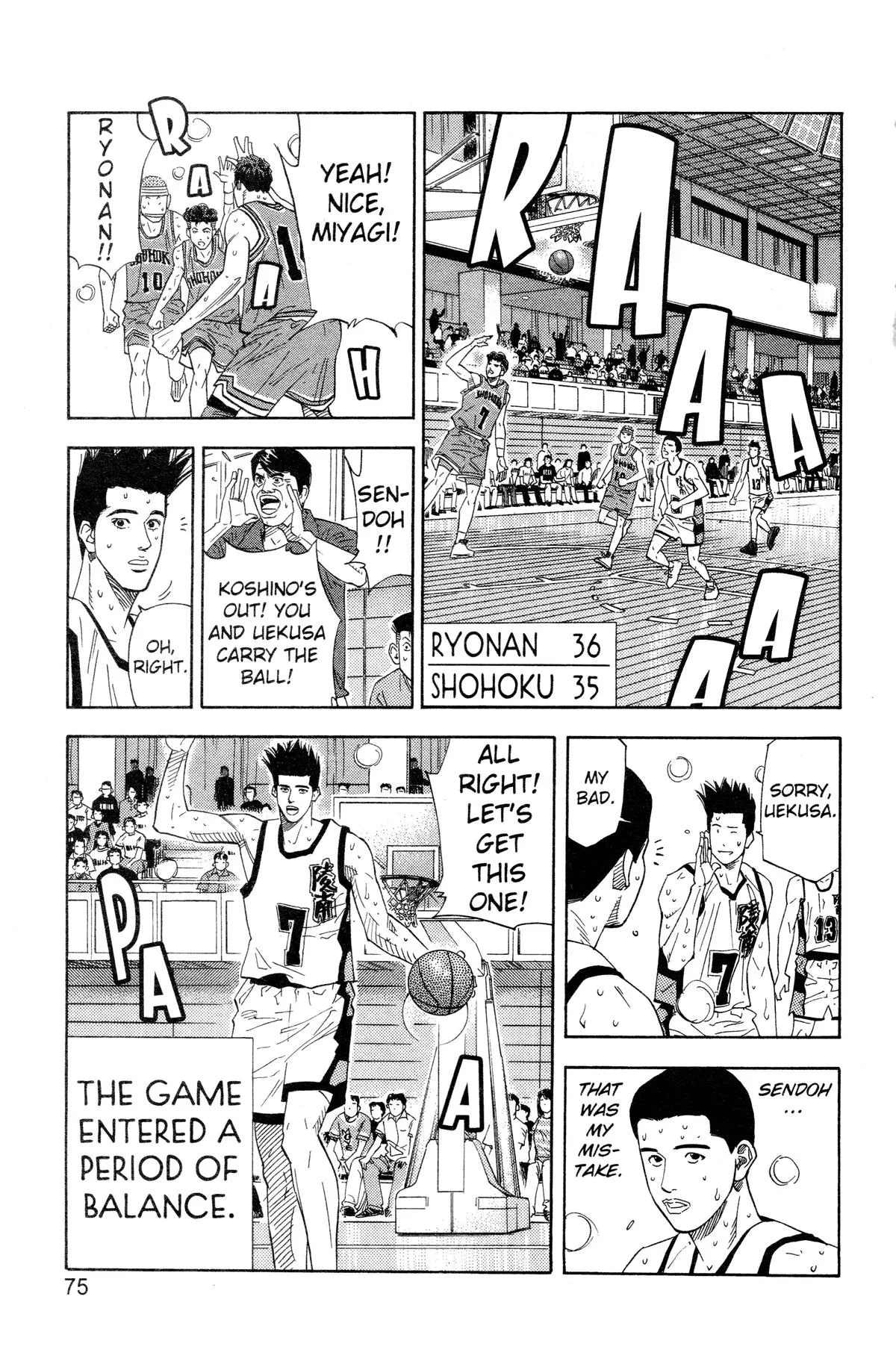 Slam Dunk, chapter 165, page 9
