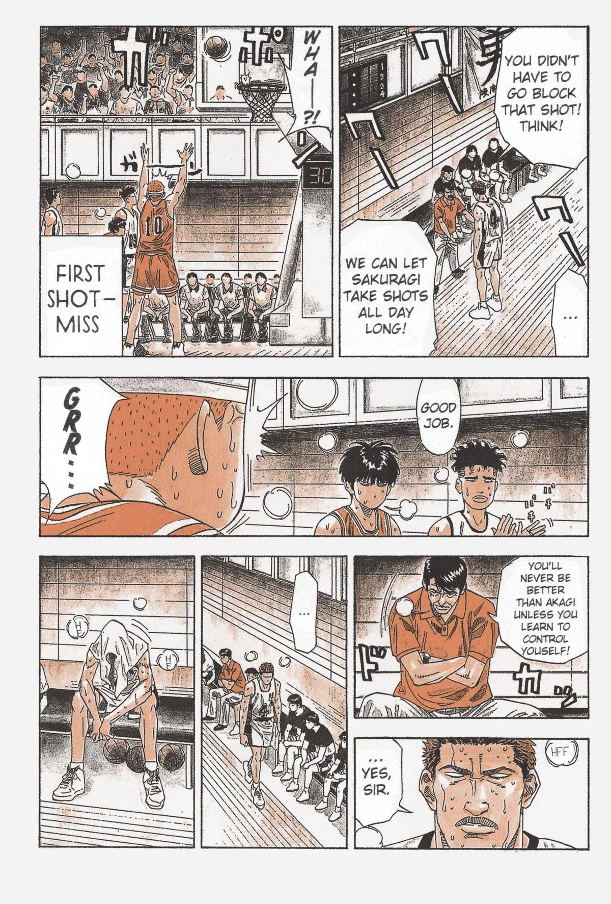 Slam Dunk, chapter 167, page 8