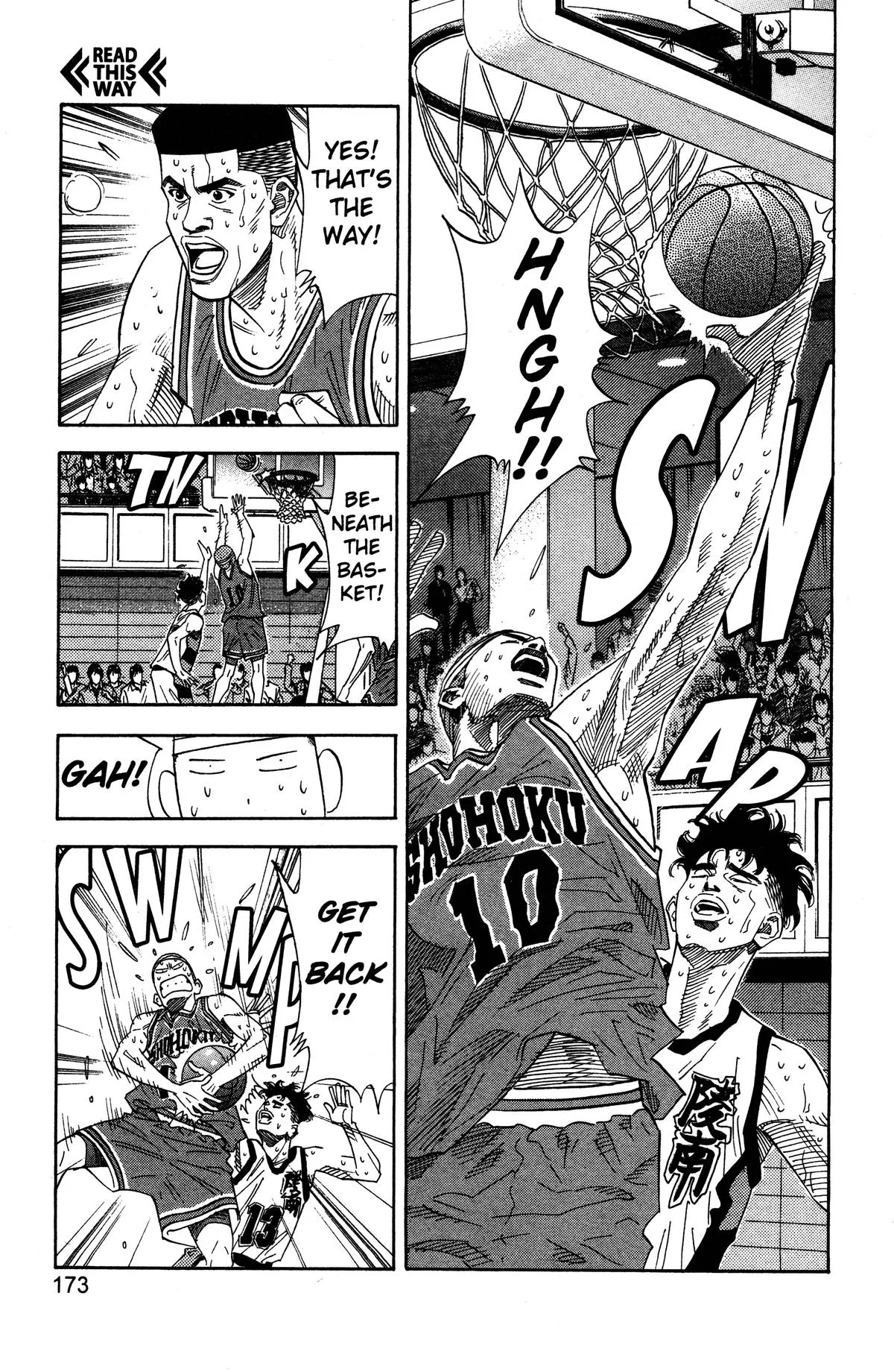Slam Dunk, chapter 170, page 9