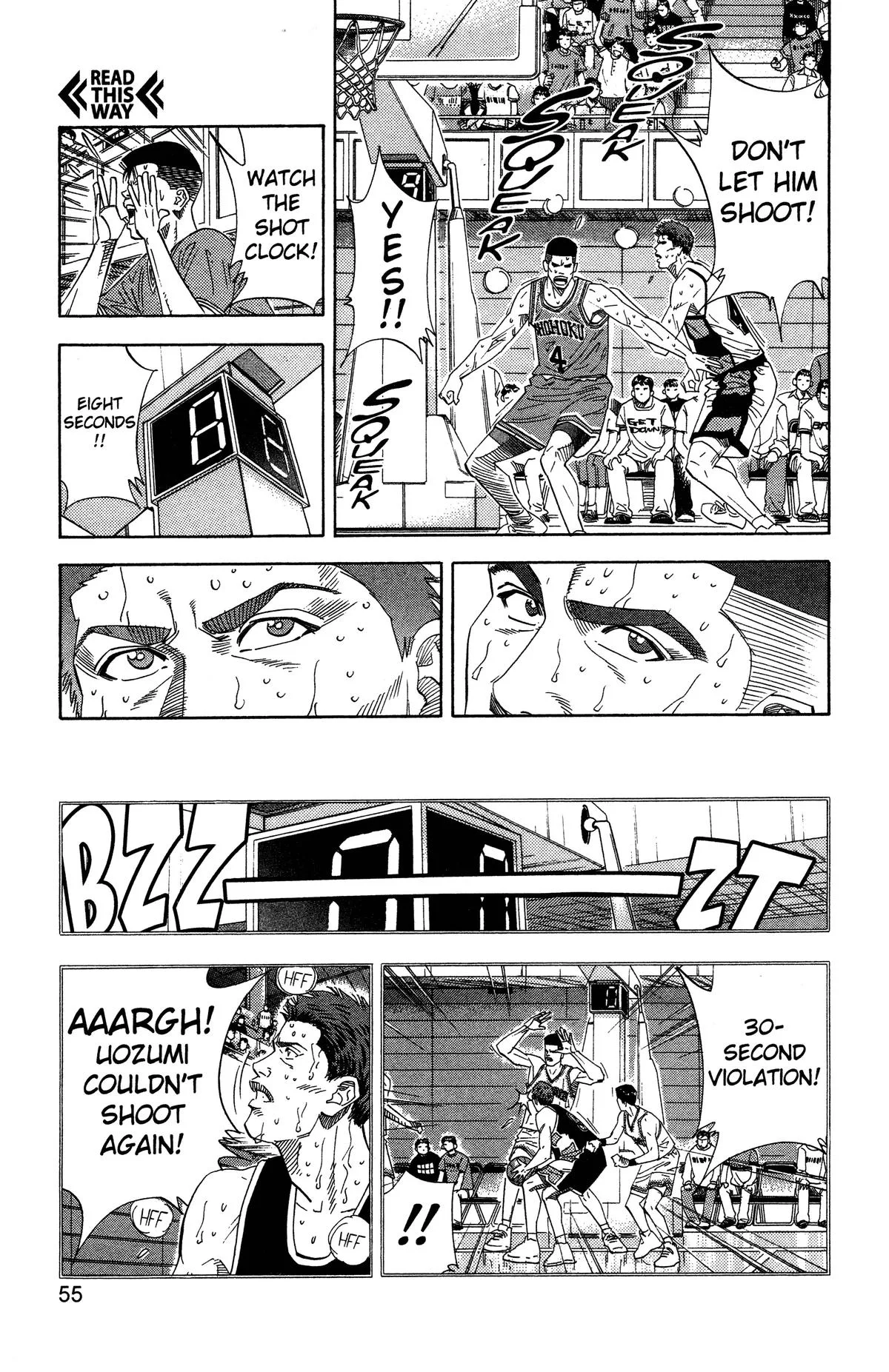 Slam Dunk, chapter 173, page 9