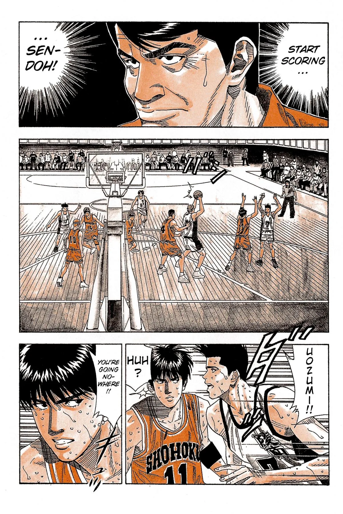 Slam Dunk, chapter 175, page 11