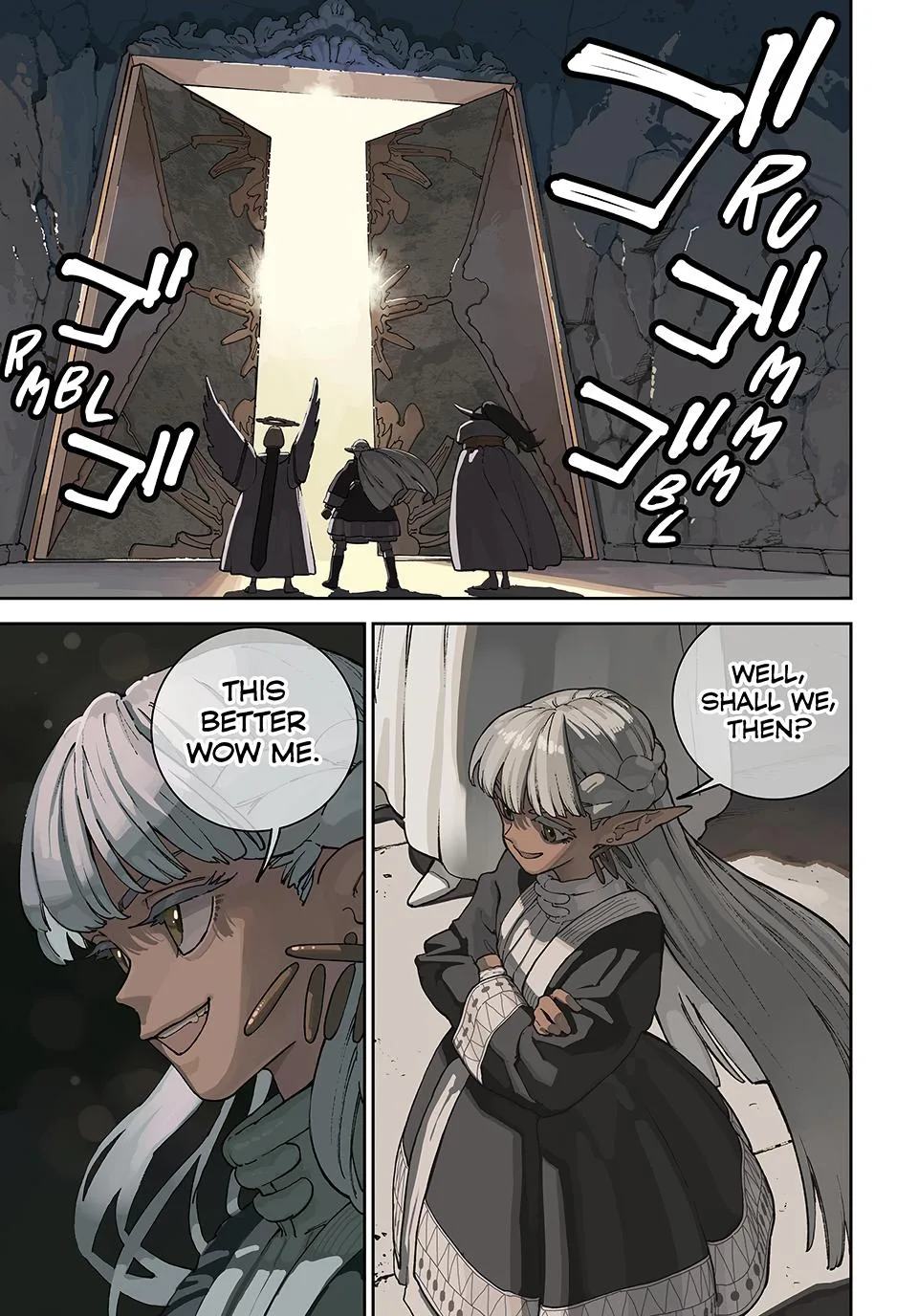 The Journey of a Dark Elf with Fading Powers, chapter 9, page 1