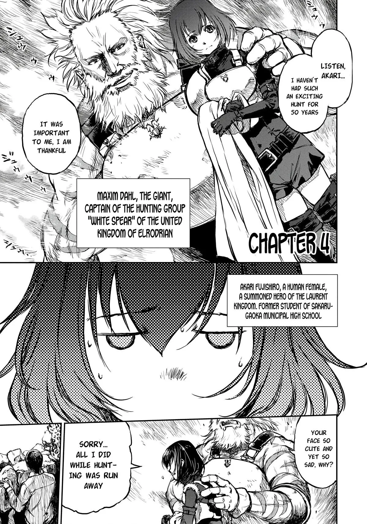 Because Janitor-san Is Not a Hero, chapter 4, page 1