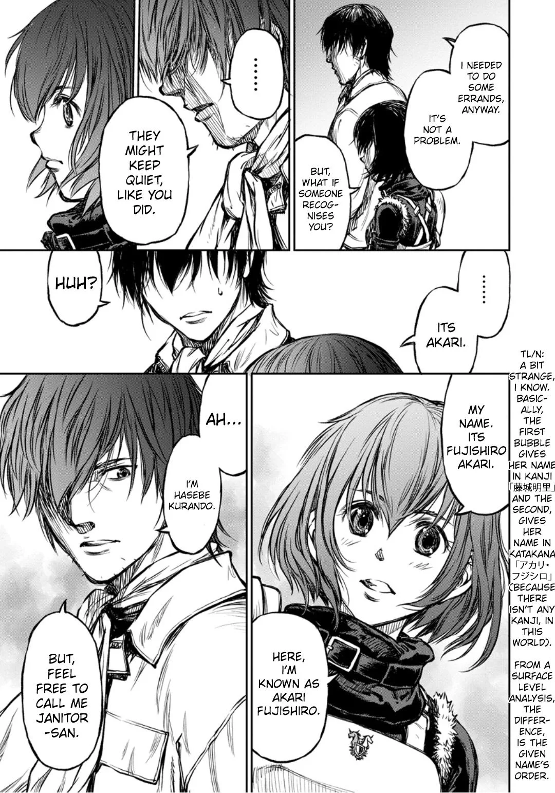 Because Janitor-san Is Not a Hero, chapter 7, page 14