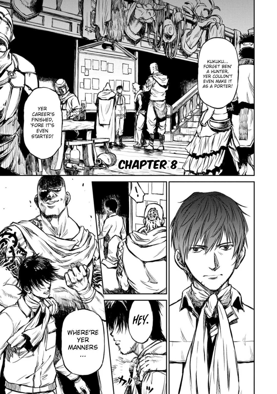 Because Janitor-san Is Not a Hero, chapter 8, page 1