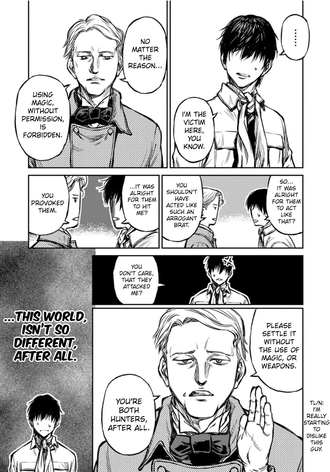 Because Janitor-san Is Not a Hero, chapter 8, page 5