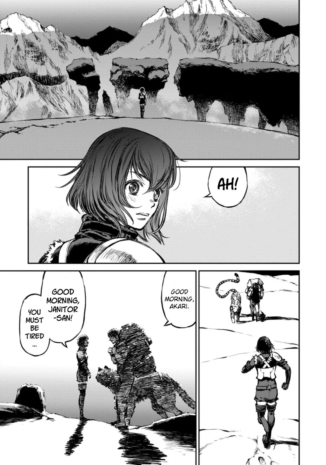 Because Janitor-san Is Not a Hero, chapter 9, page 15
