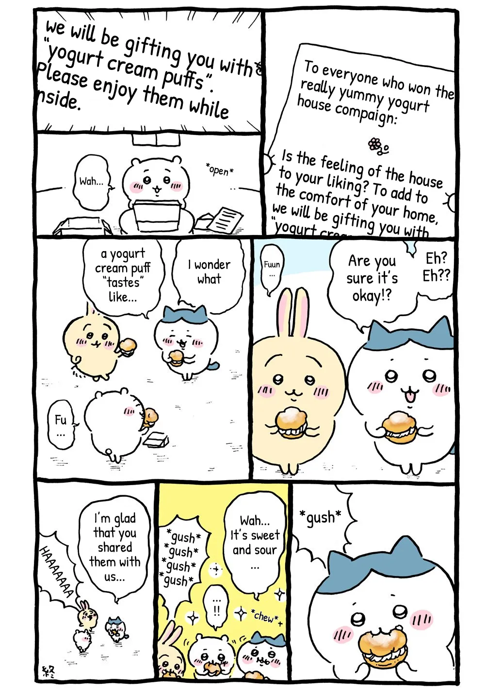 Chiikawa Manga, chapter 19, page 6
