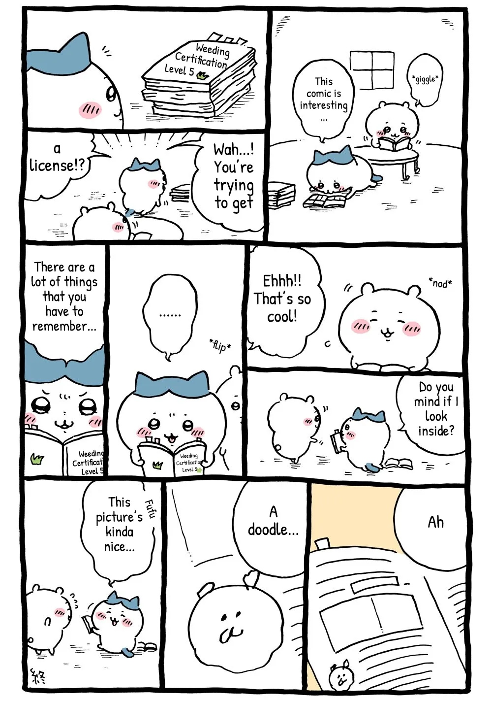 Chiikawa Manga, chapter 20, page 1