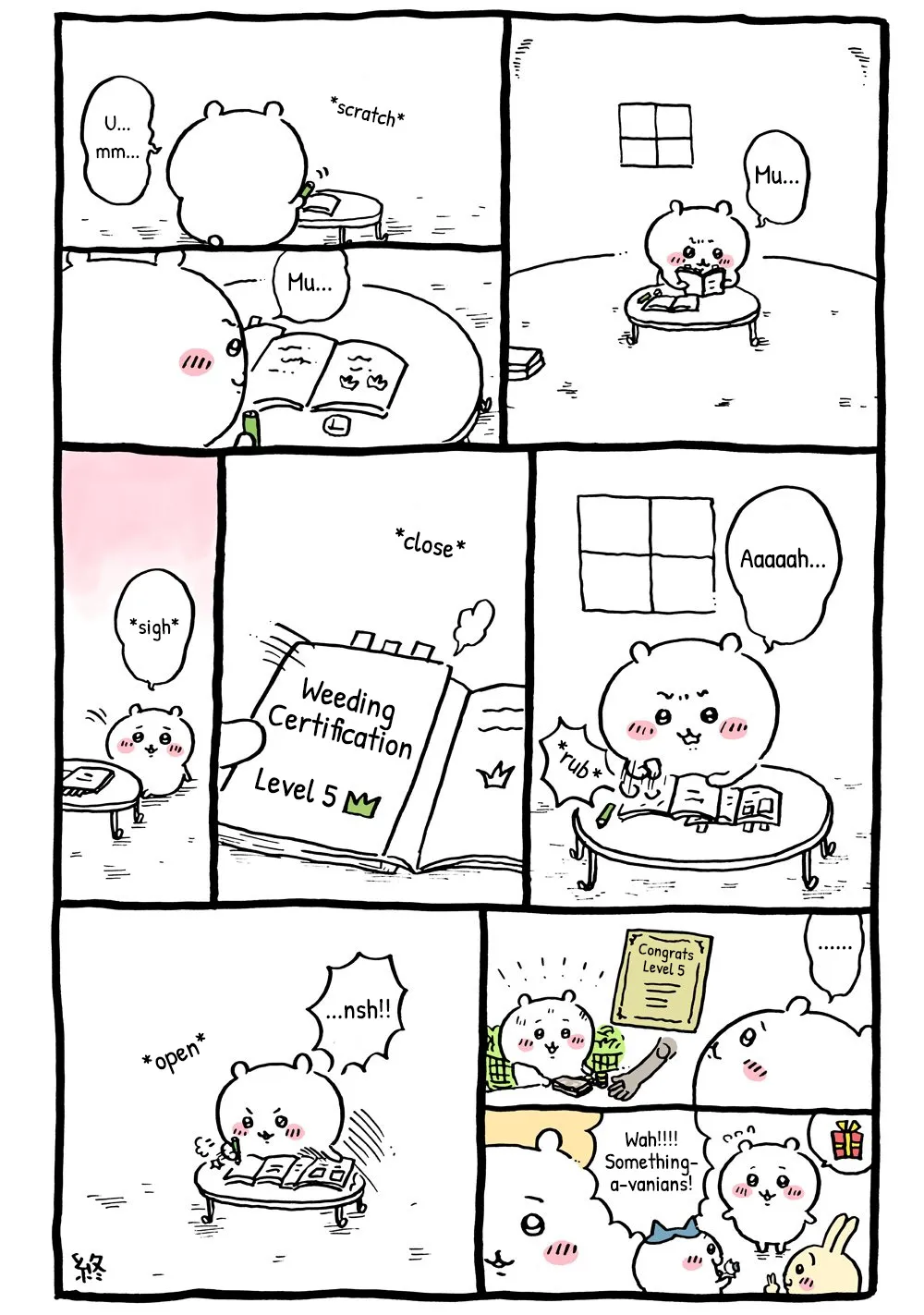 Chiikawa Manga, chapter 20, page 3