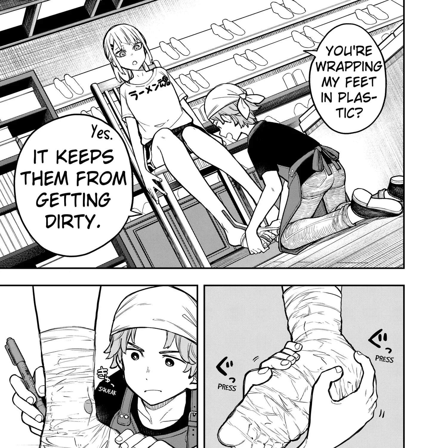 Evangeline Puts on Shoes, chapter 4, page 5
