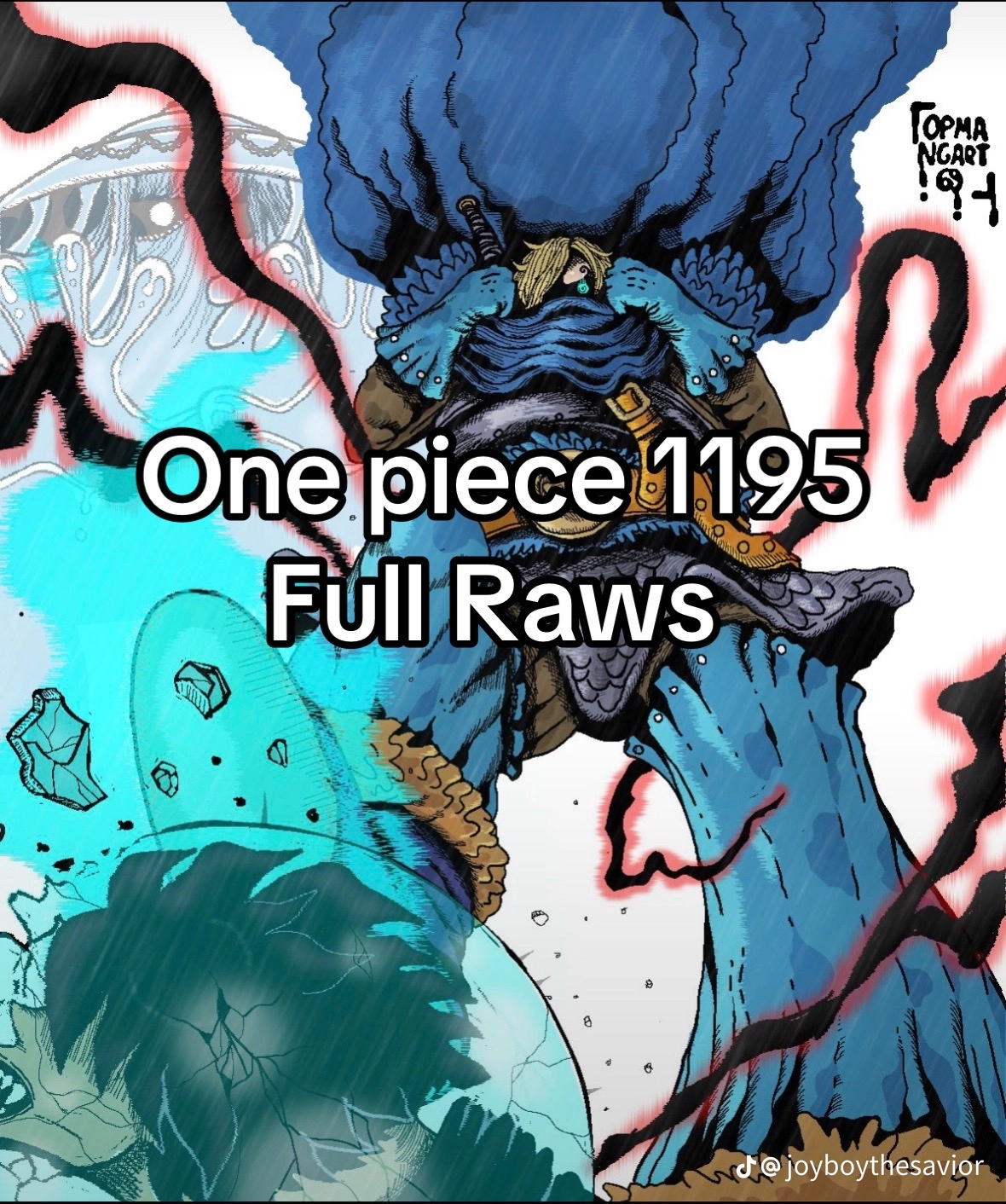 One Piece Manga, chapter 1195 RAW, page 1