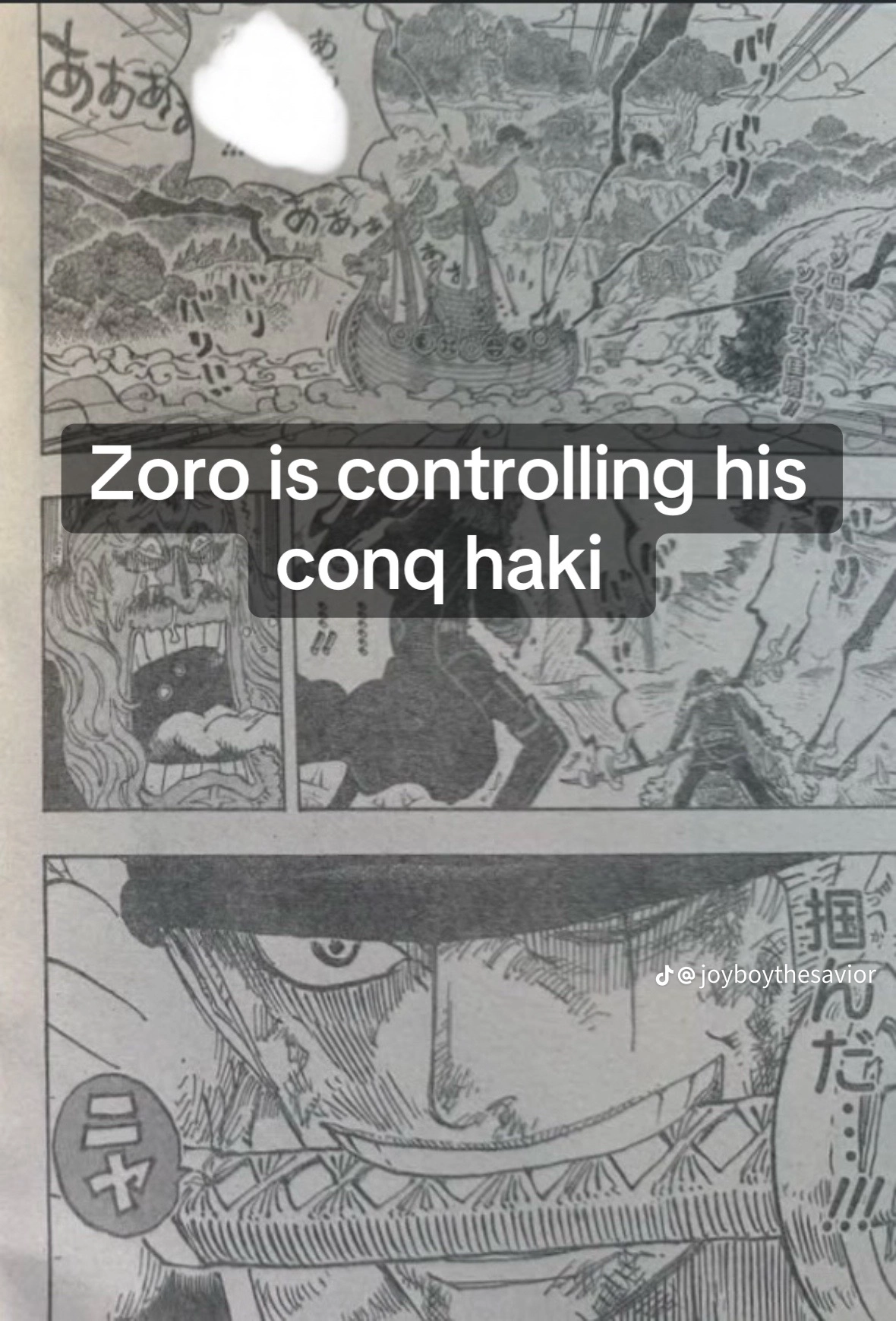 One Piece Manga, chapter 1195 RAW, page 2