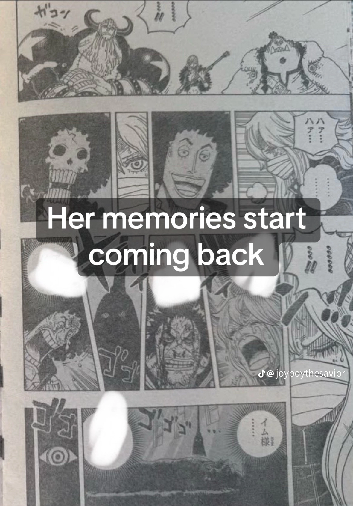 One Piece Manga, chapter 1195 RAW, page 6