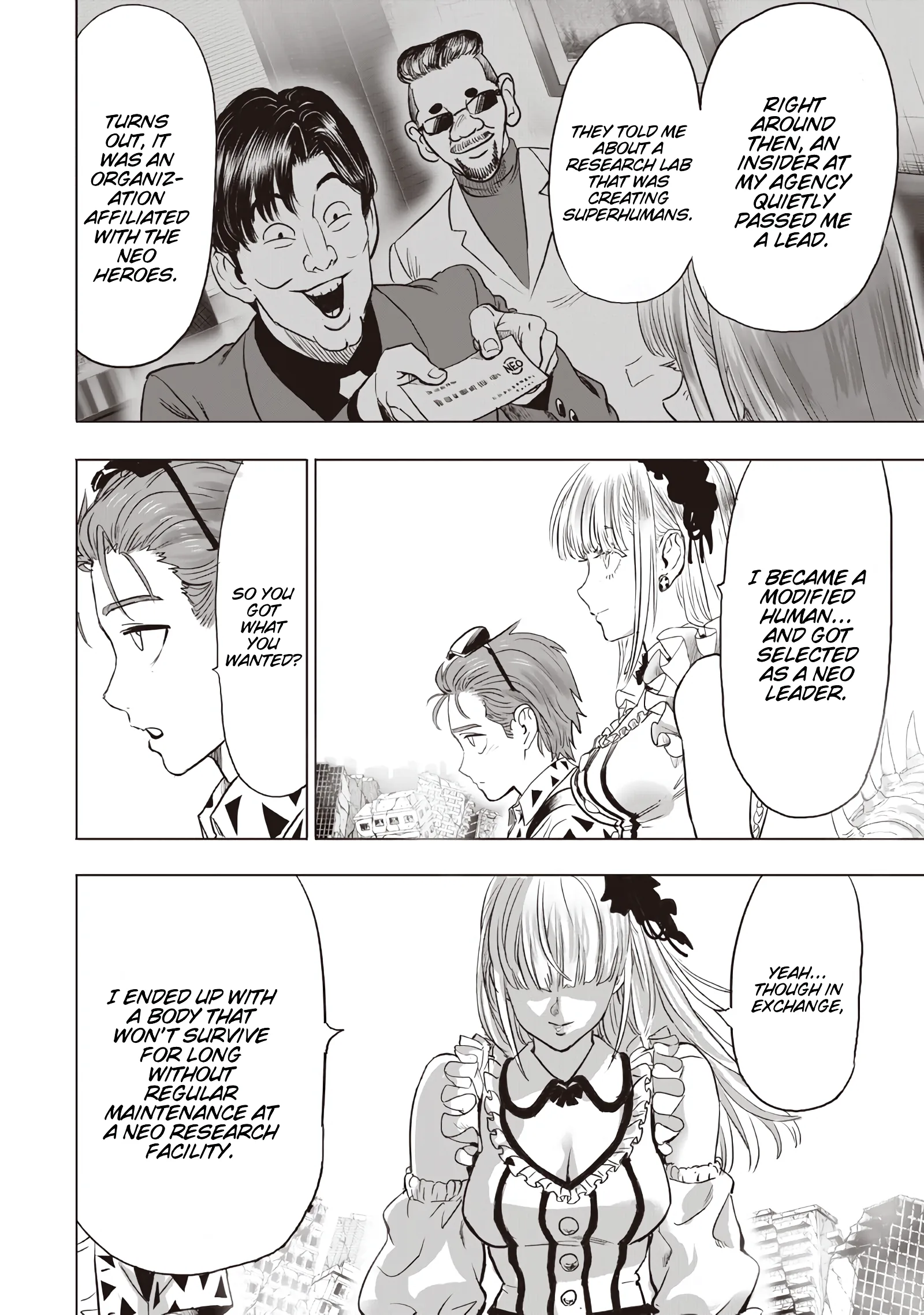 One Punch Man, chapter 241, page 10
