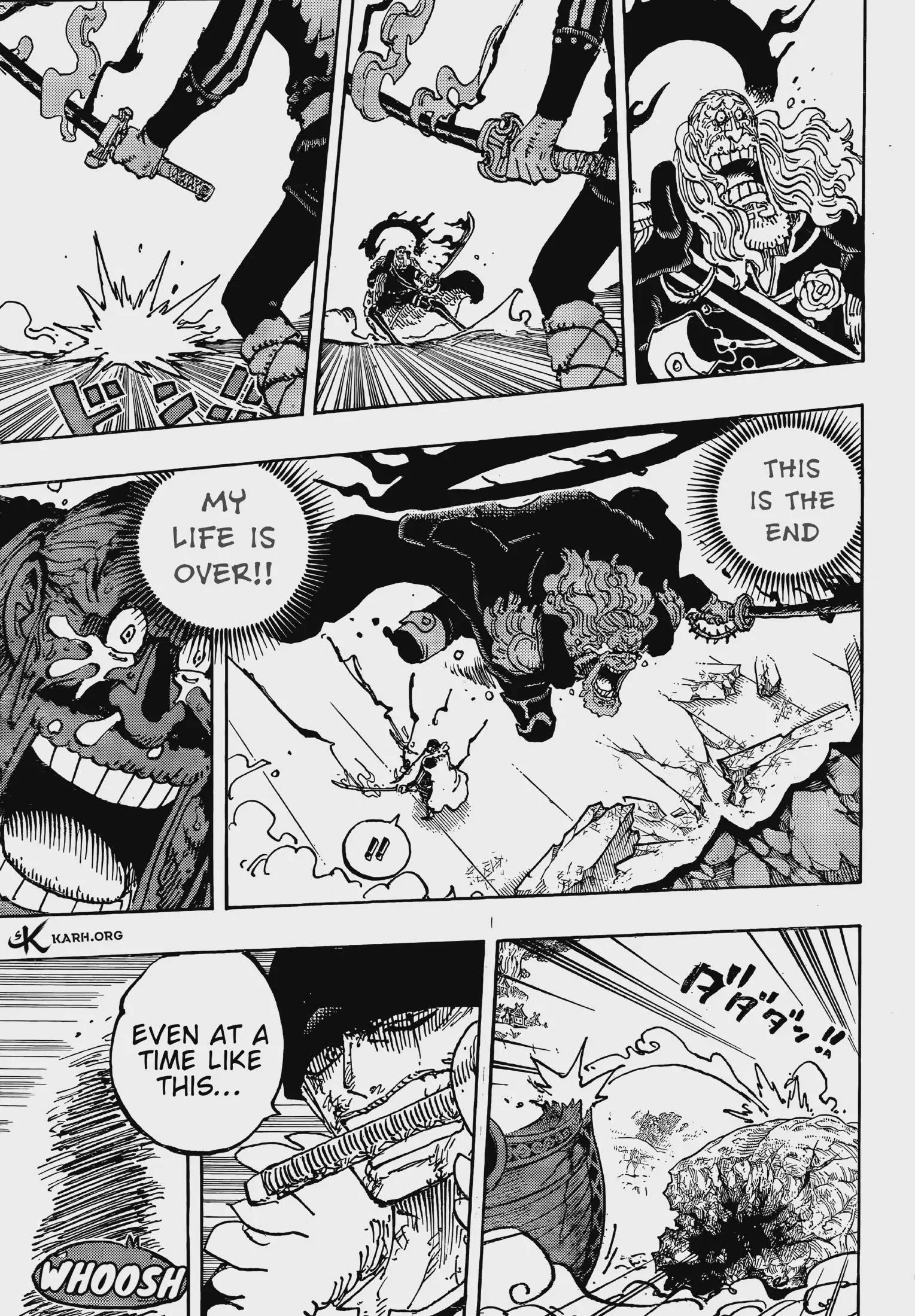 One Piece Manga, chapter 1195, page 3