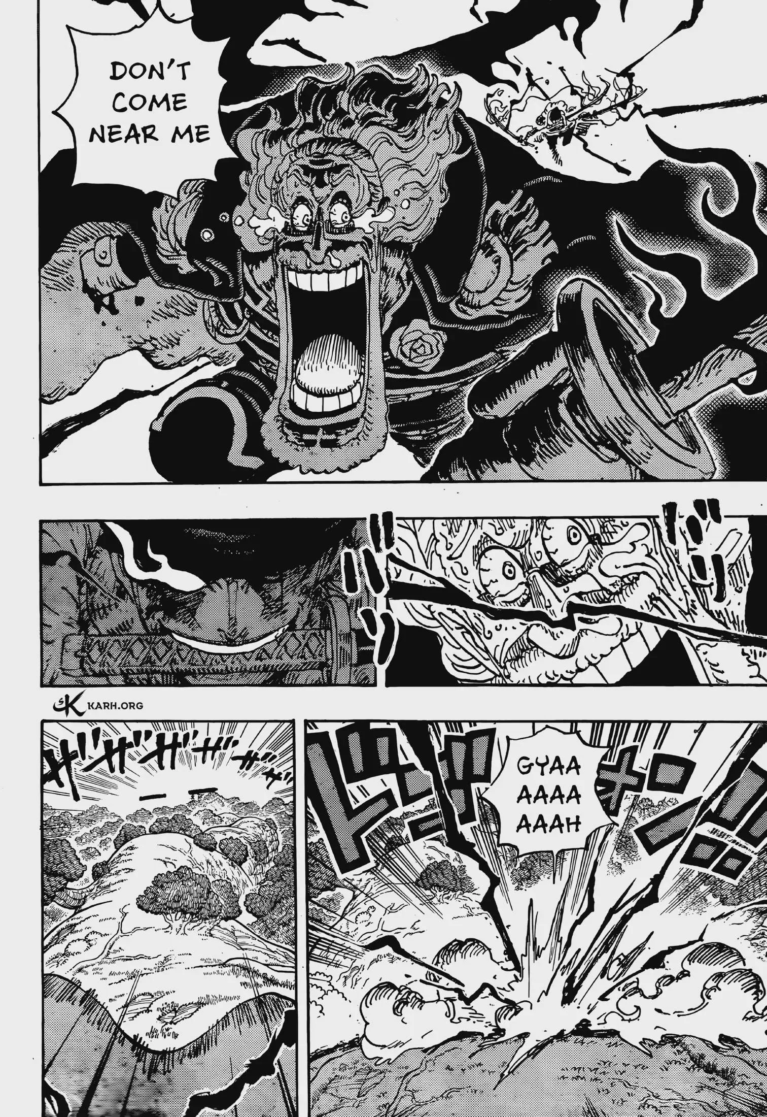 One Piece Manga, chapter 1195, page 4