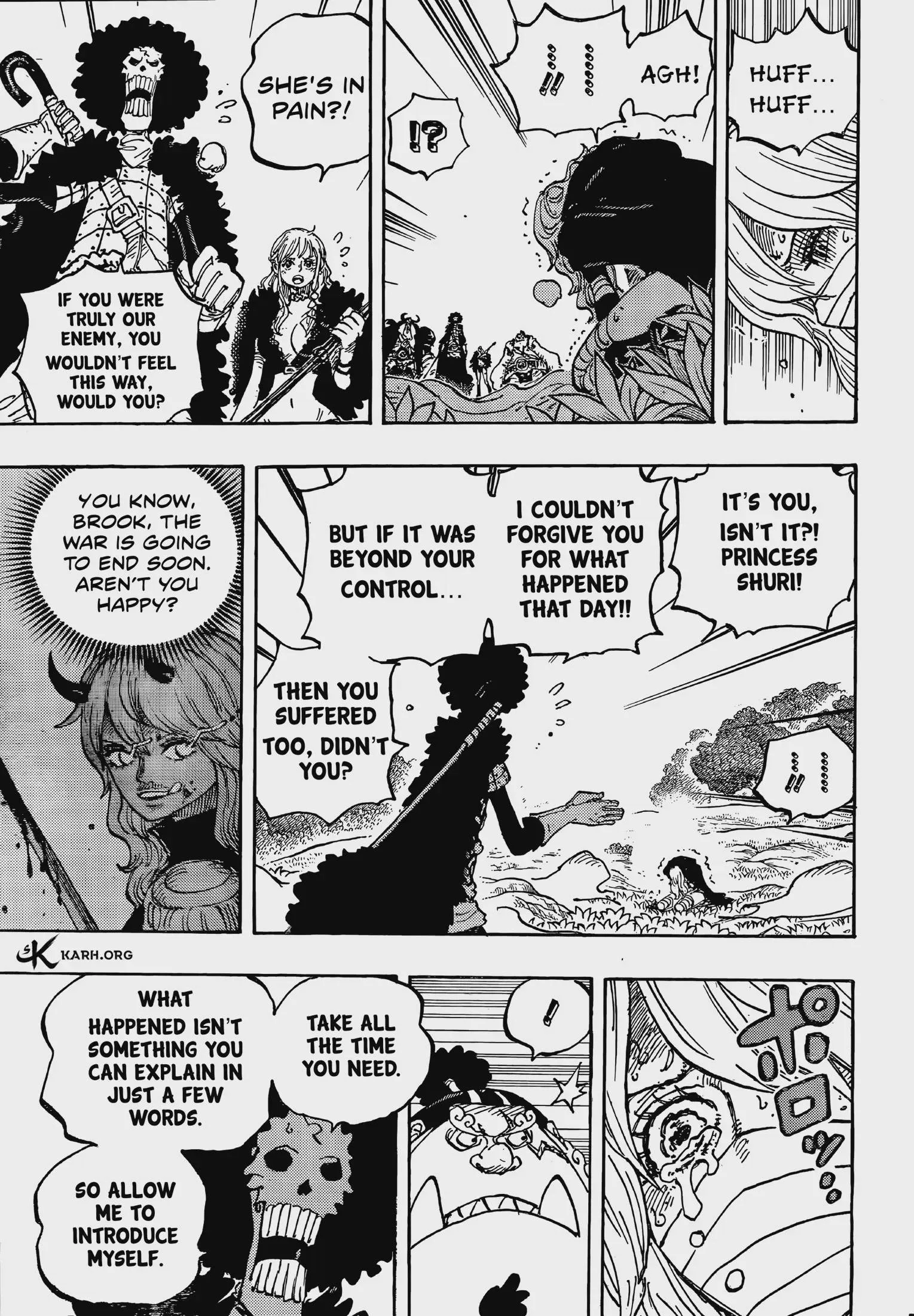 One Piece Manga, chapter 1195, page 7