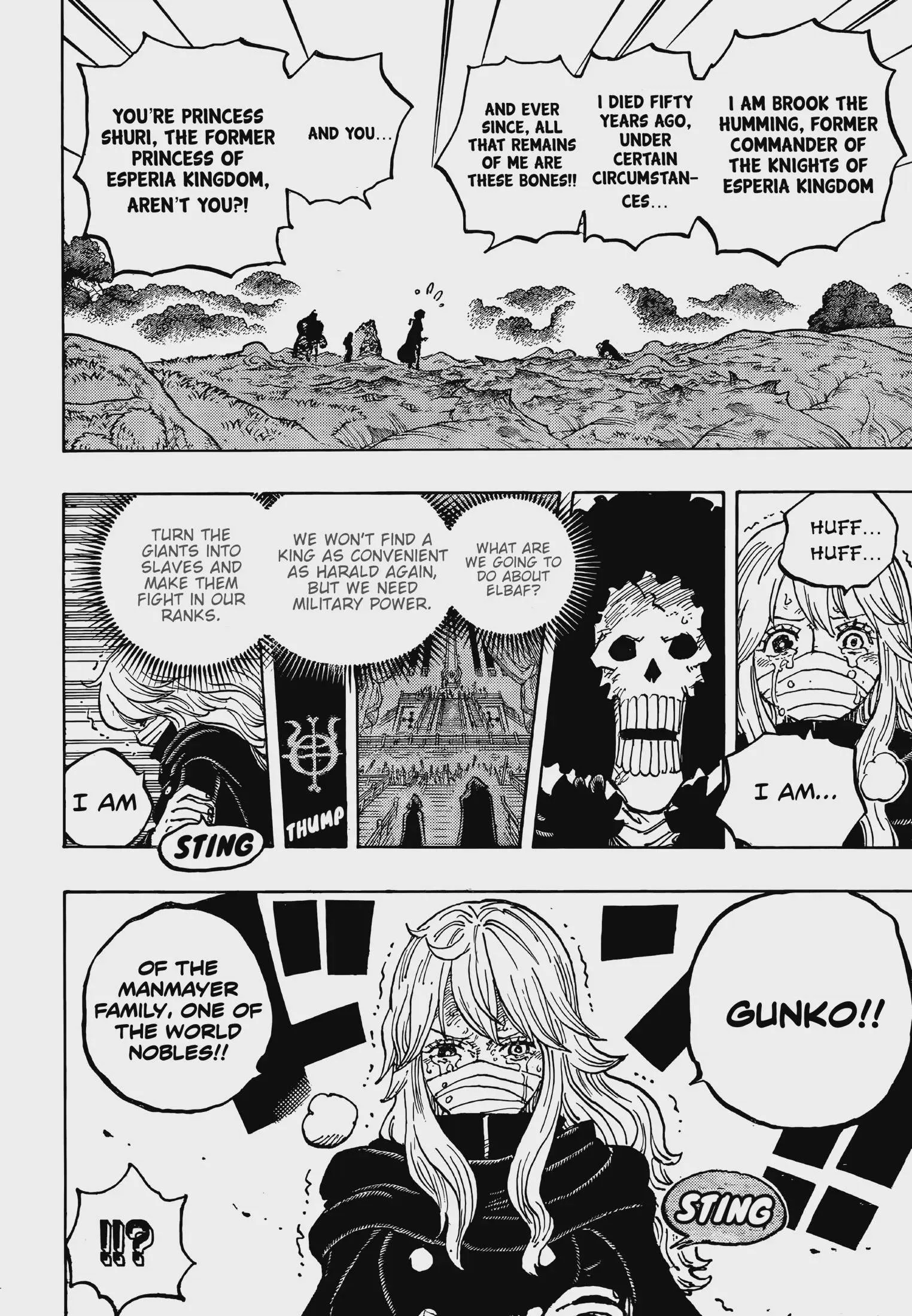 One Piece Manga, chapter 1195, page 8
