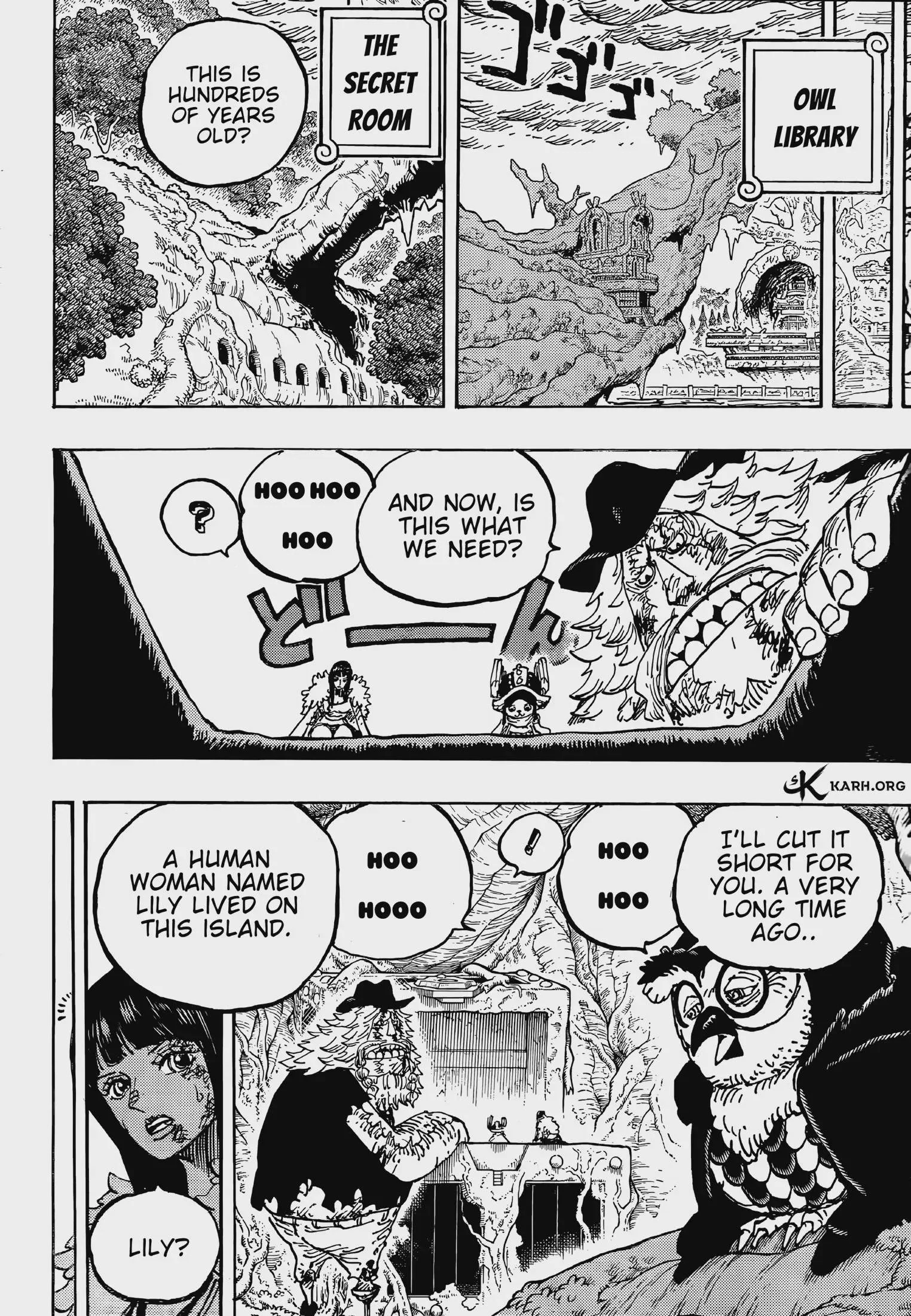 One Piece Manga, chapter 1195, page 10