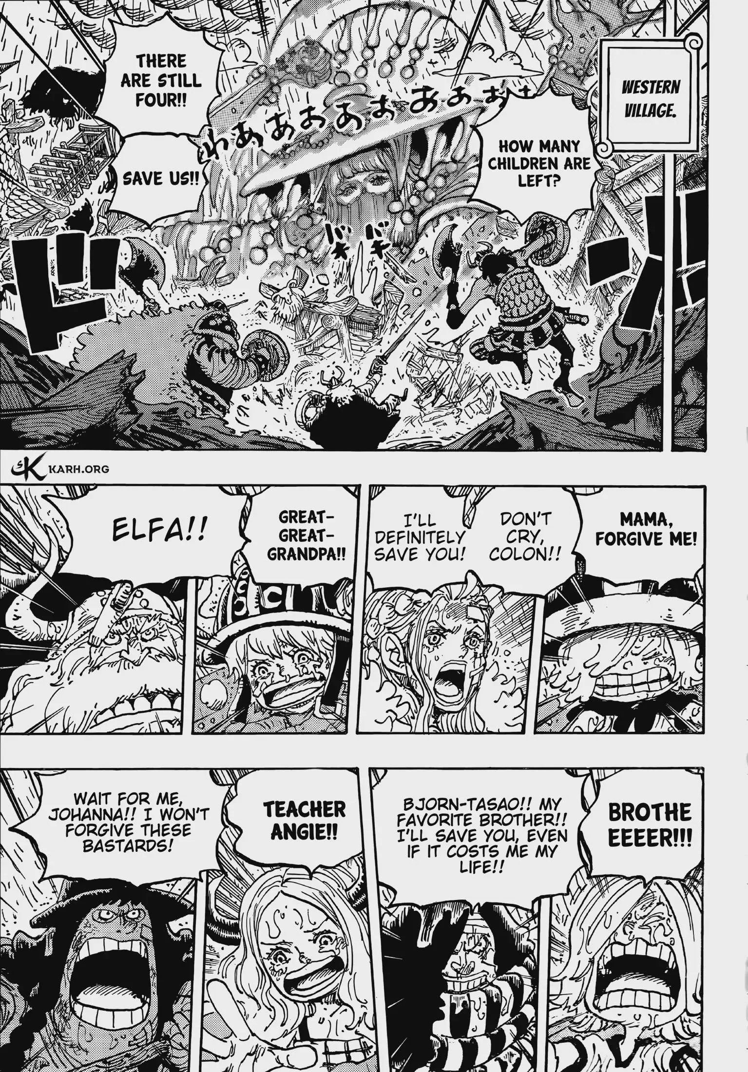 One Piece Manga, chapter 1195, page 11