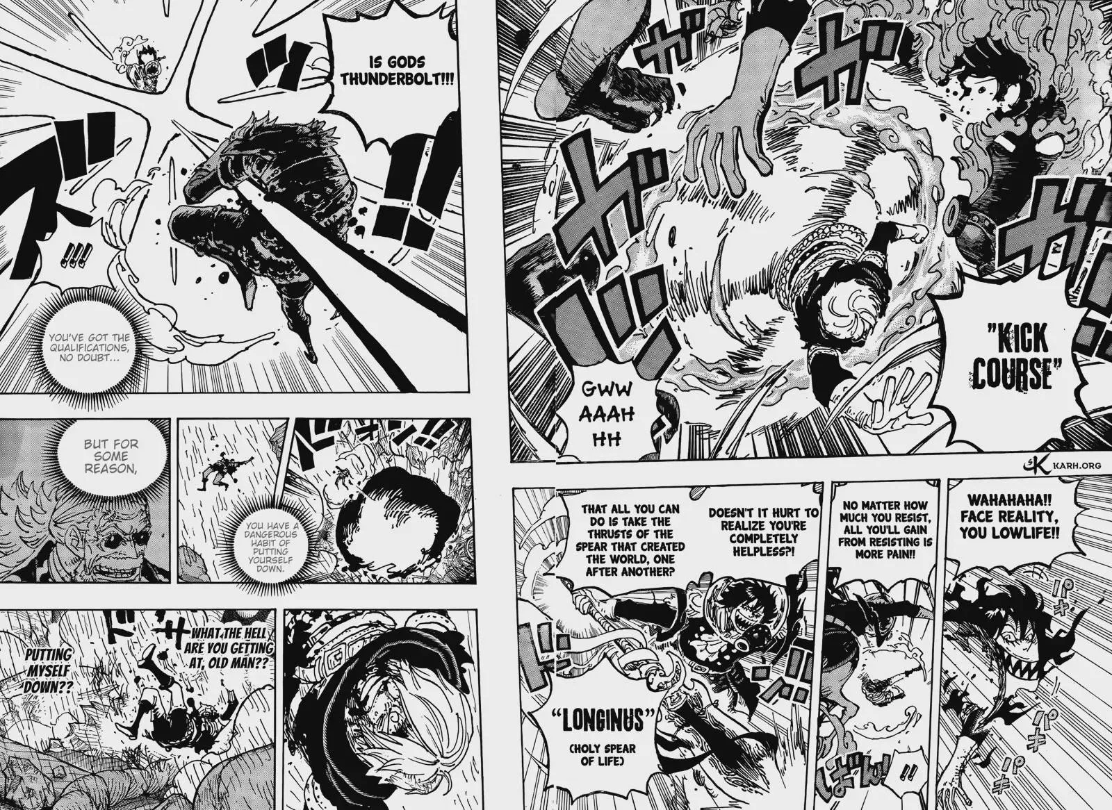 One Piece Manga, chapter 1195, page 14