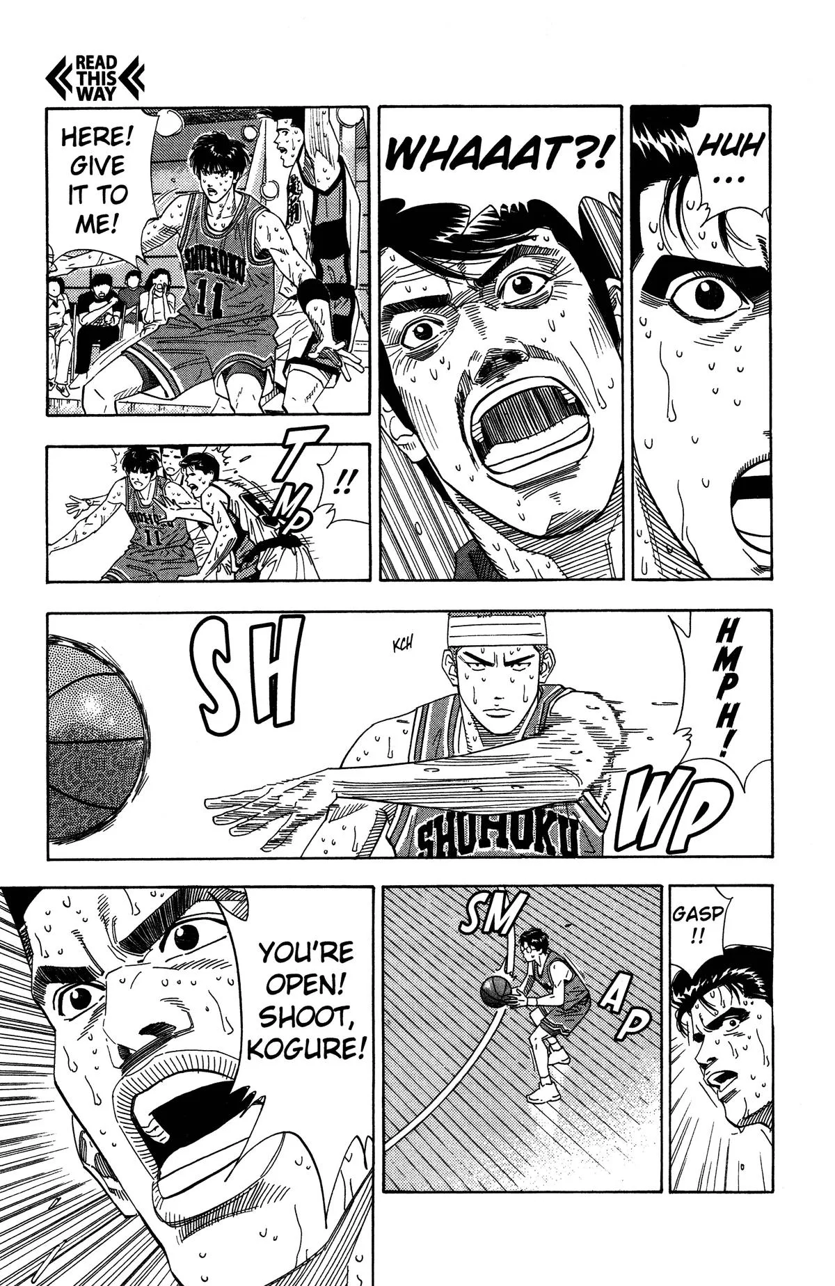 Slam Dunk, chapter 182, page 17
