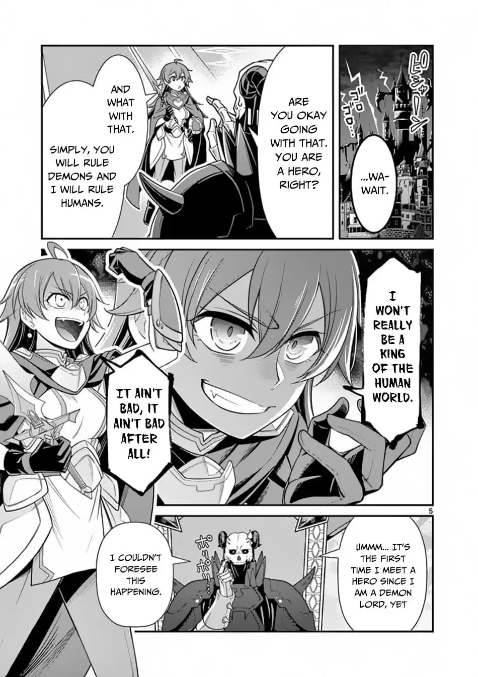 Ken to Mahou no Zeikin Taisaku, chapter 1, page 4