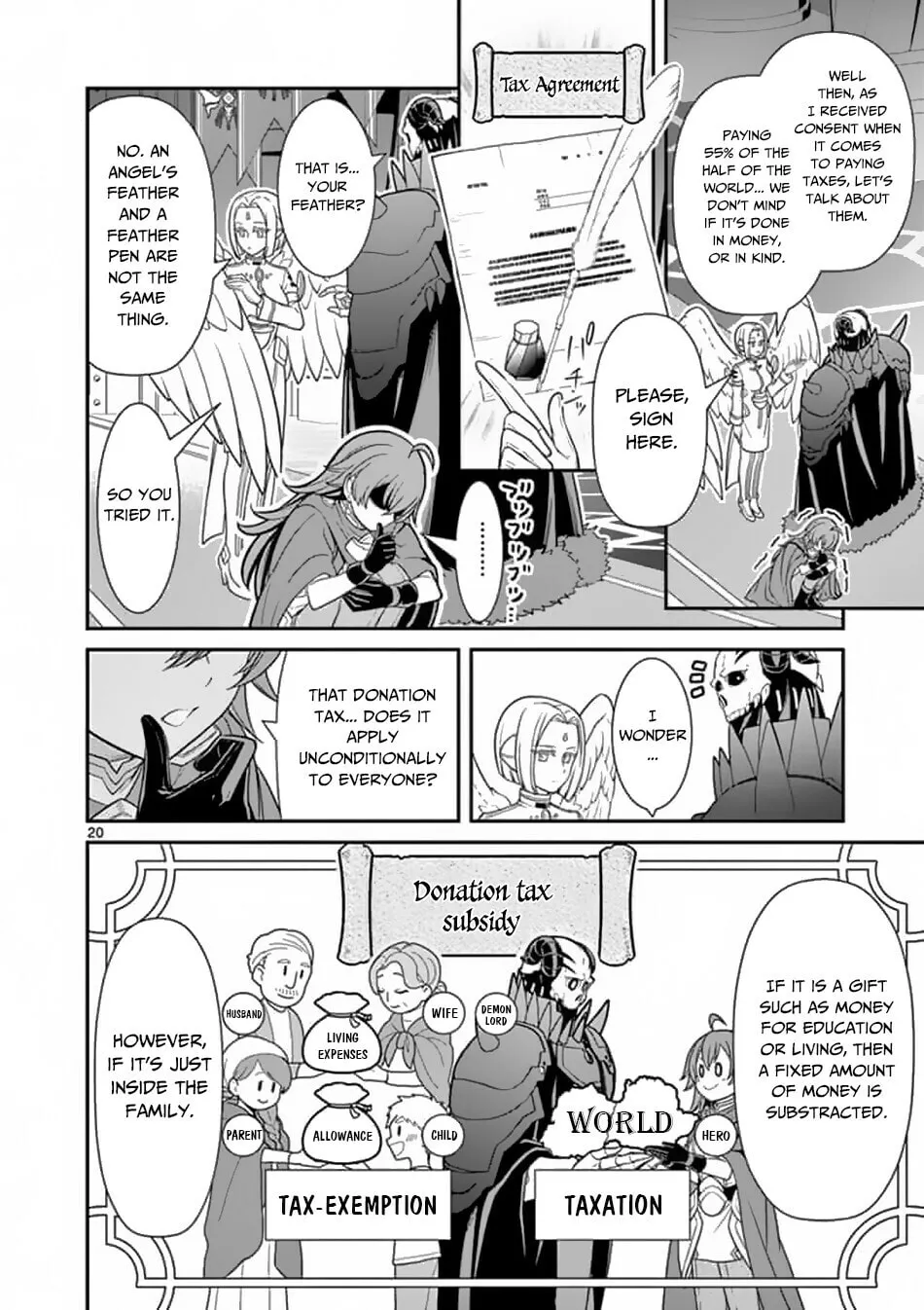 Ken to Mahou no Zeikin Taisaku, chapter 1, page 18