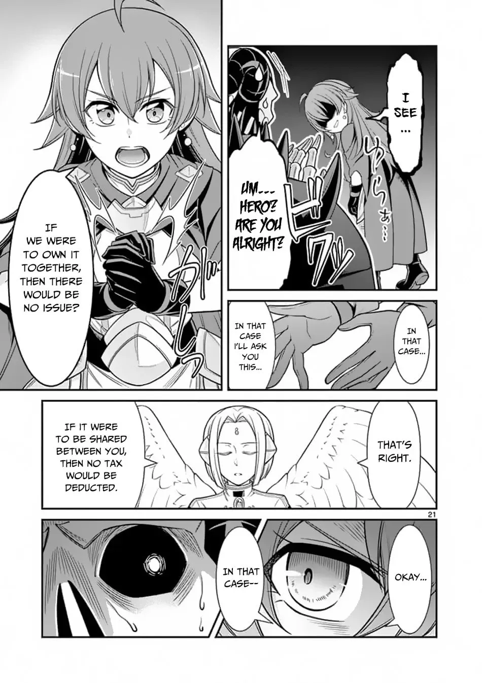 Ken to Mahou no Zeikin Taisaku, chapter 1, page 19