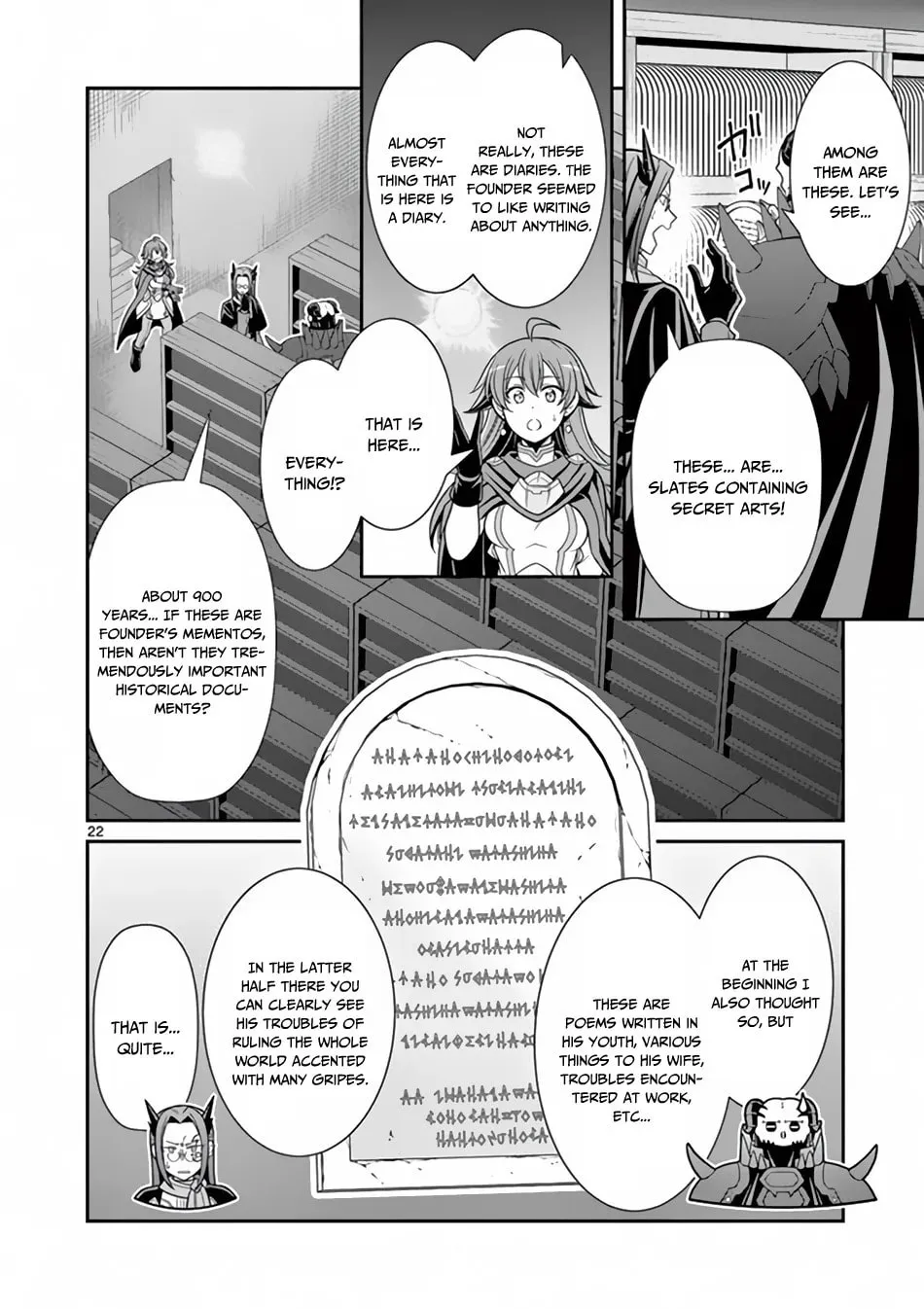 Ken to Mahou no Zeikin Taisaku, chapter 3, page 22