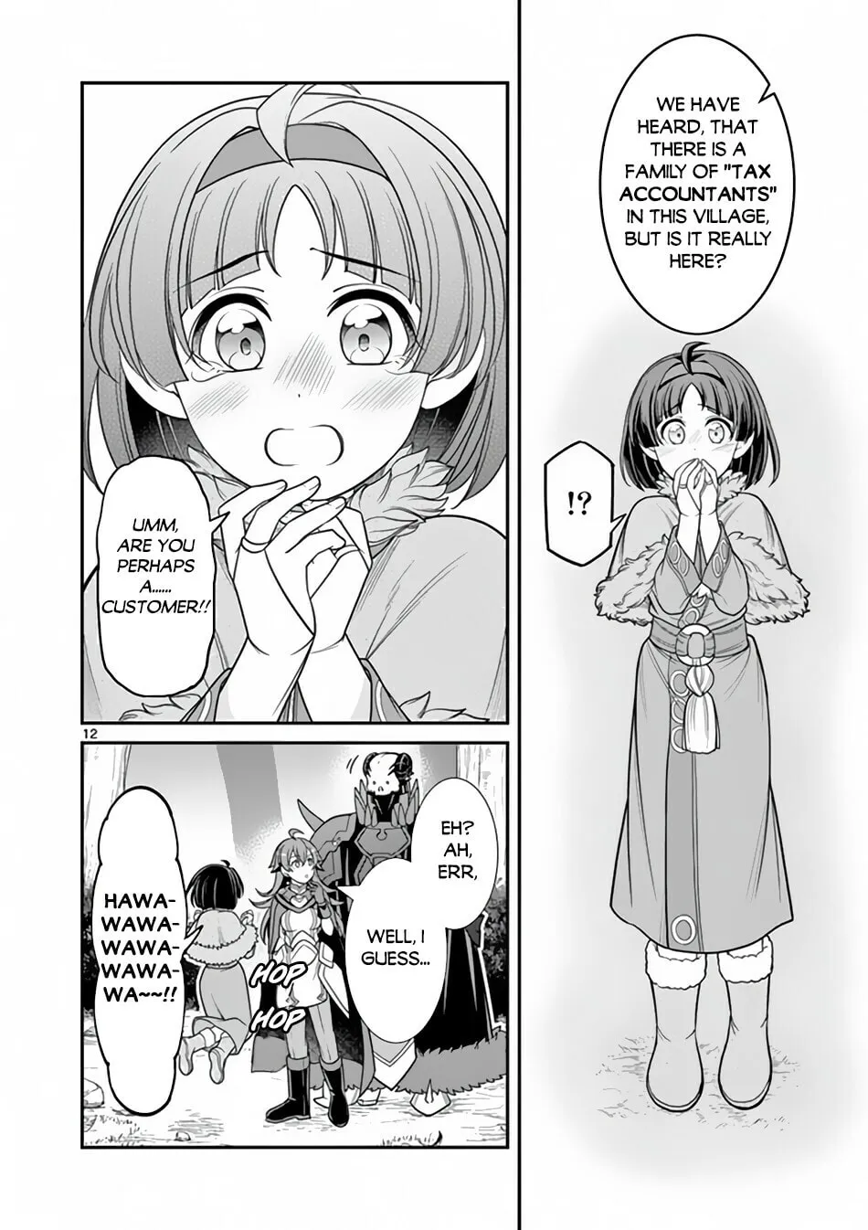 Ken to Mahou no Zeikin Taisaku, chapter 4.1, page 12