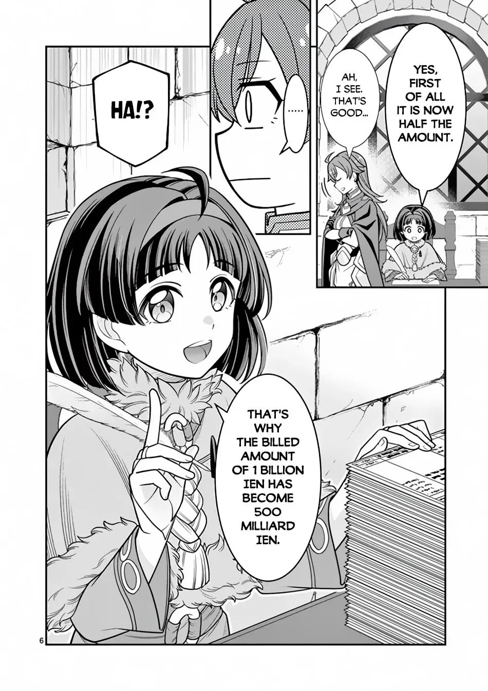 Ken to Mahou no Zeikin Taisaku, chapter 5, page 6