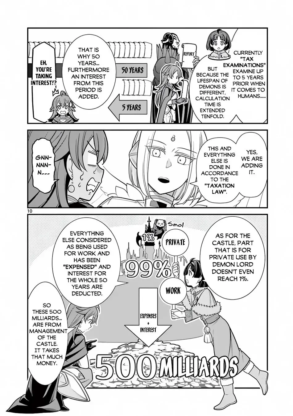 Ken to Mahou no Zeikin Taisaku, chapter 5, page 10