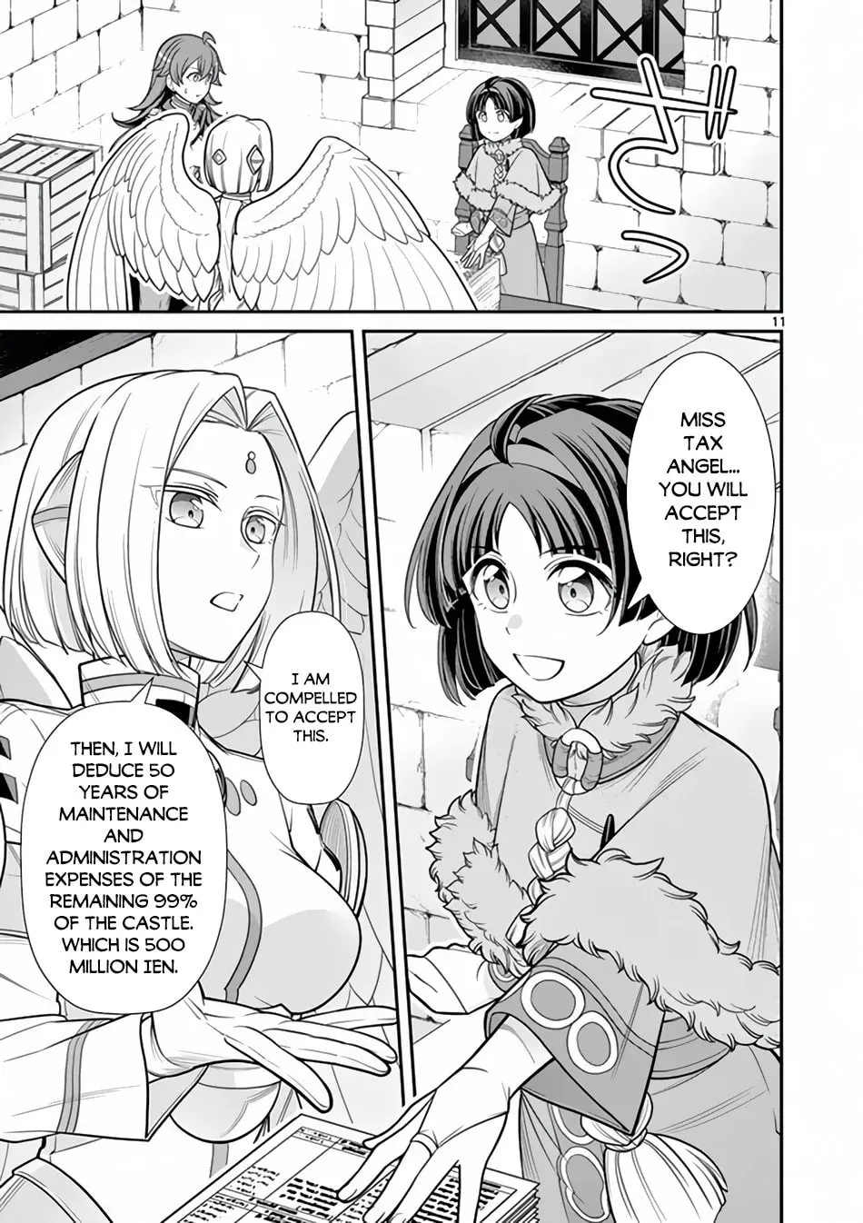 Ken to Mahou no Zeikin Taisaku, chapter 5, page 11