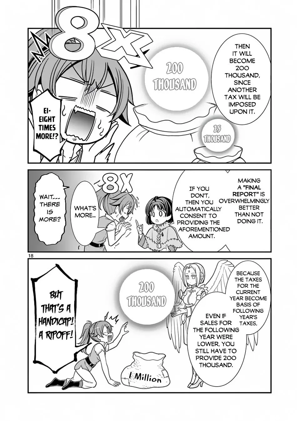Ken to Mahou no Zeikin Taisaku, chapter 5, page 18
