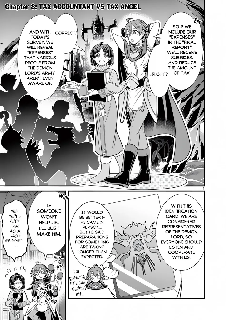 Ken to Mahou no Zeikin Taisaku, chapter 6, page 1