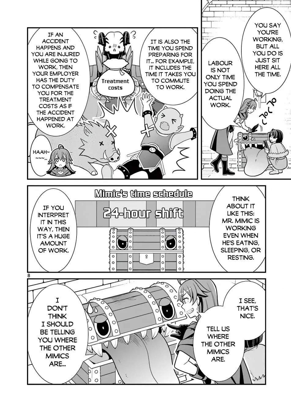 Ken to Mahou no Zeikin Taisaku, chapter 6, page 8