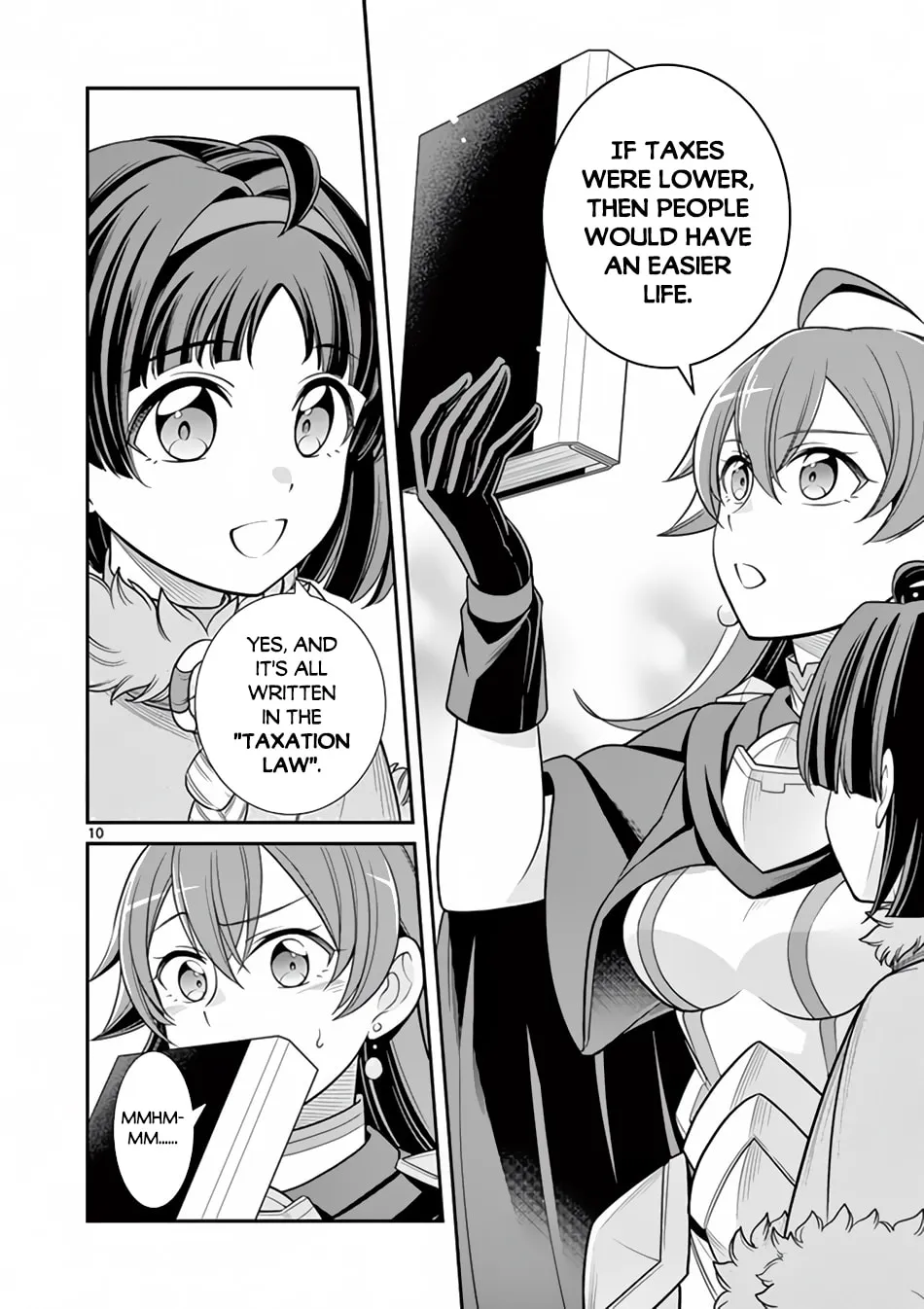 Ken to Mahou no Zeikin Taisaku, chapter 6, page 10