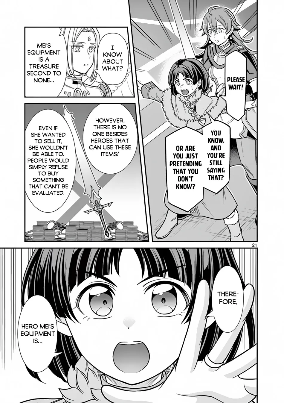 Ken to Mahou no Zeikin Taisaku, chapter 6, page 21