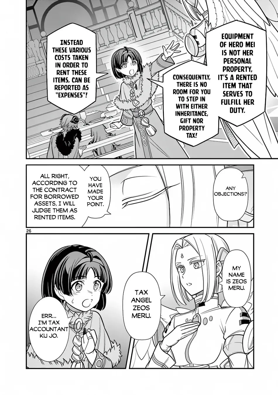 Ken to Mahou no Zeikin Taisaku, chapter 6, page 26