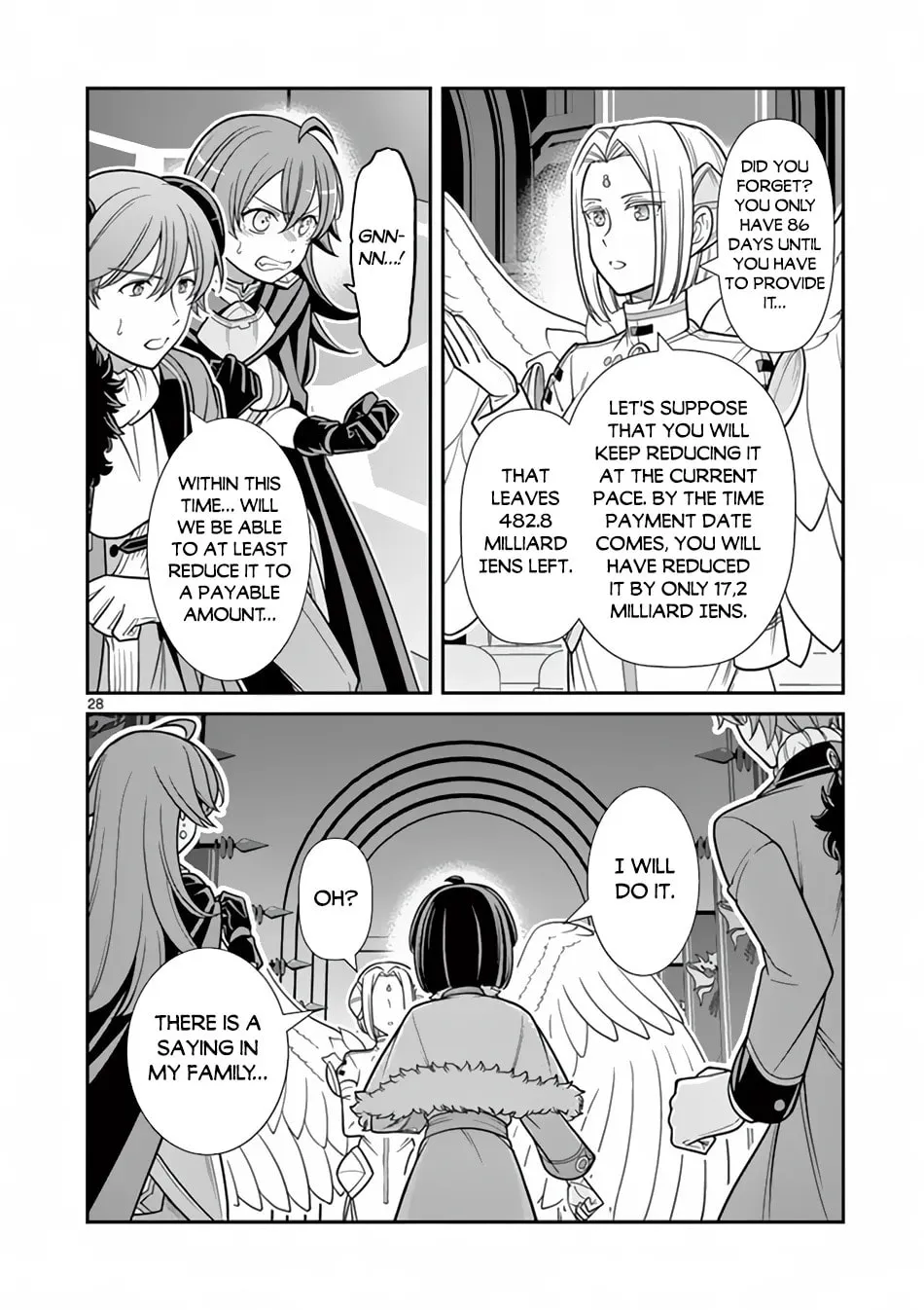 Ken to Mahou no Zeikin Taisaku, chapter 6, page 28