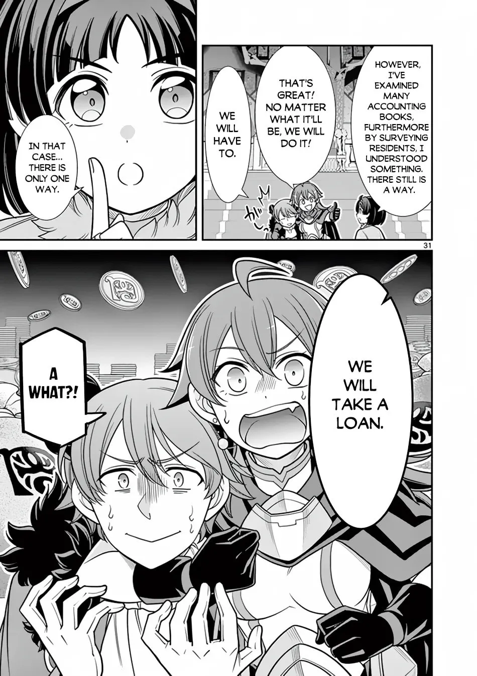 Ken to Mahou no Zeikin Taisaku, chapter 6, page 31