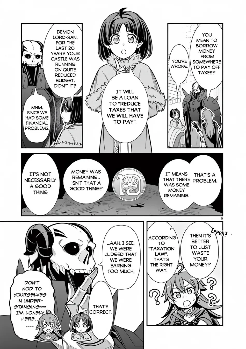 Ken to Mahou no Zeikin Taisaku, chapter 7, page 9