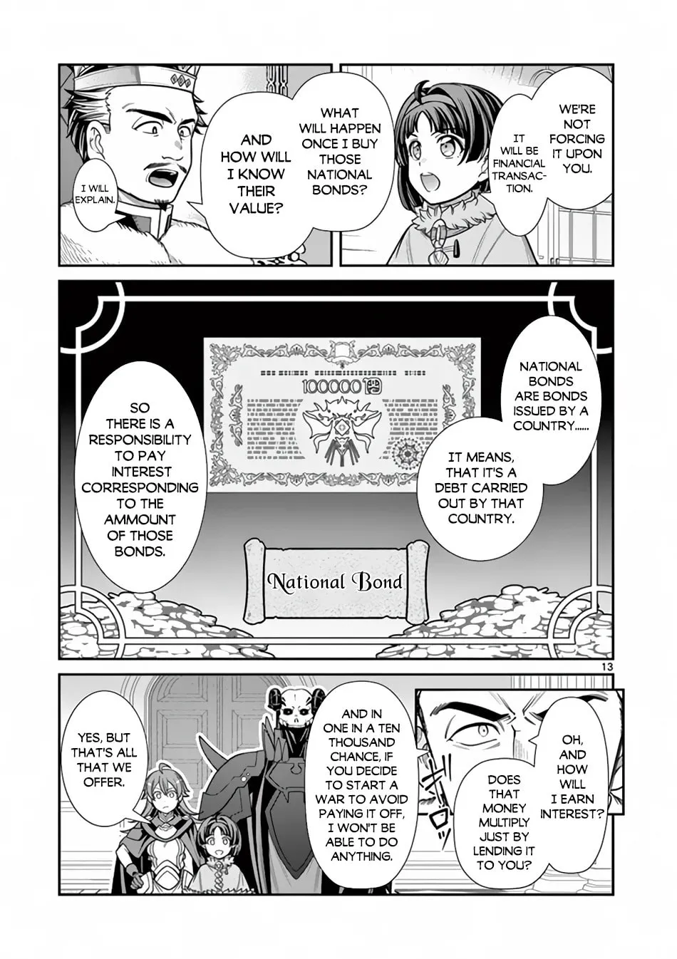 Ken to Mahou no Zeikin Taisaku, chapter 7, page 13